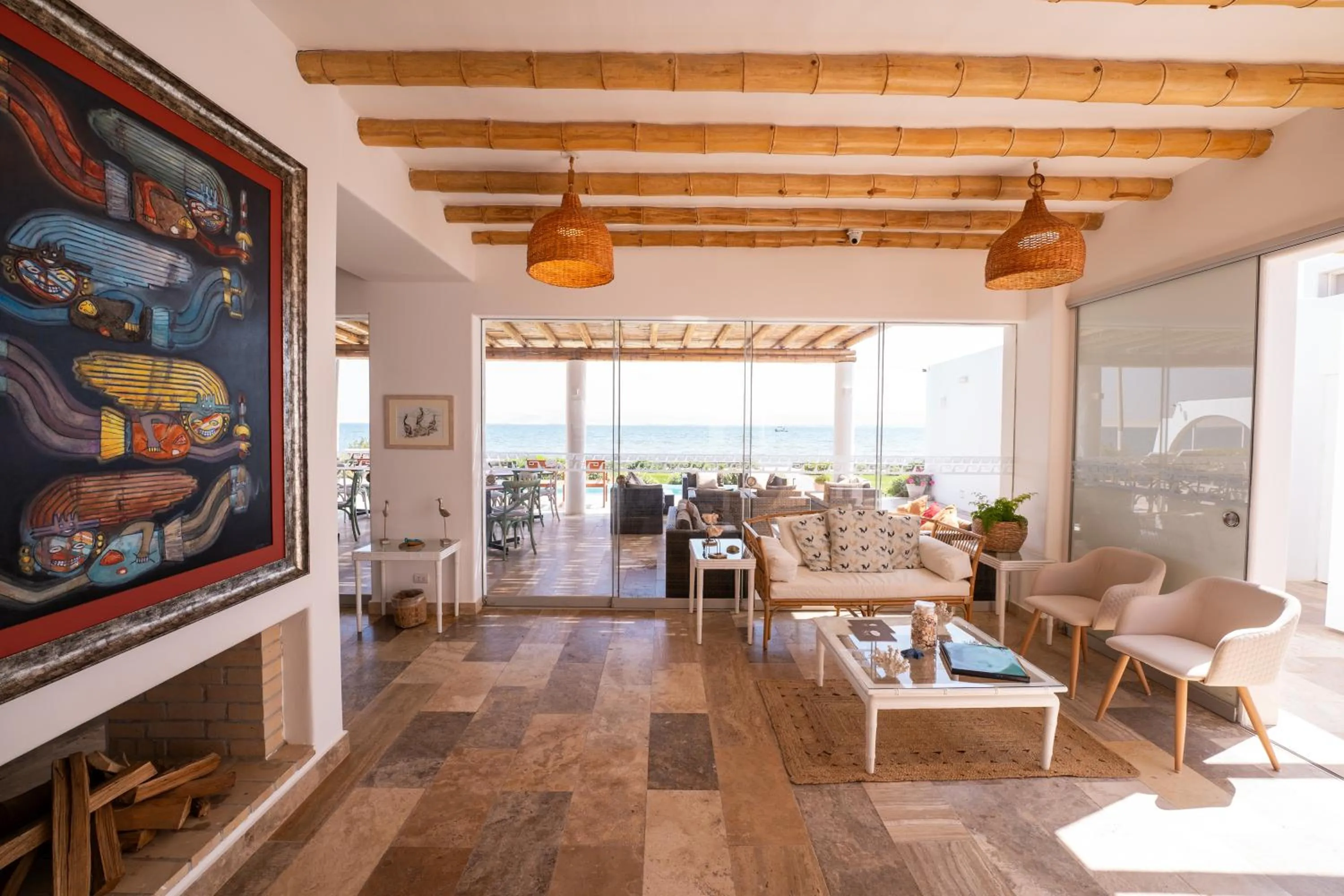 Lobby or reception in Atoq Paracas Reserva