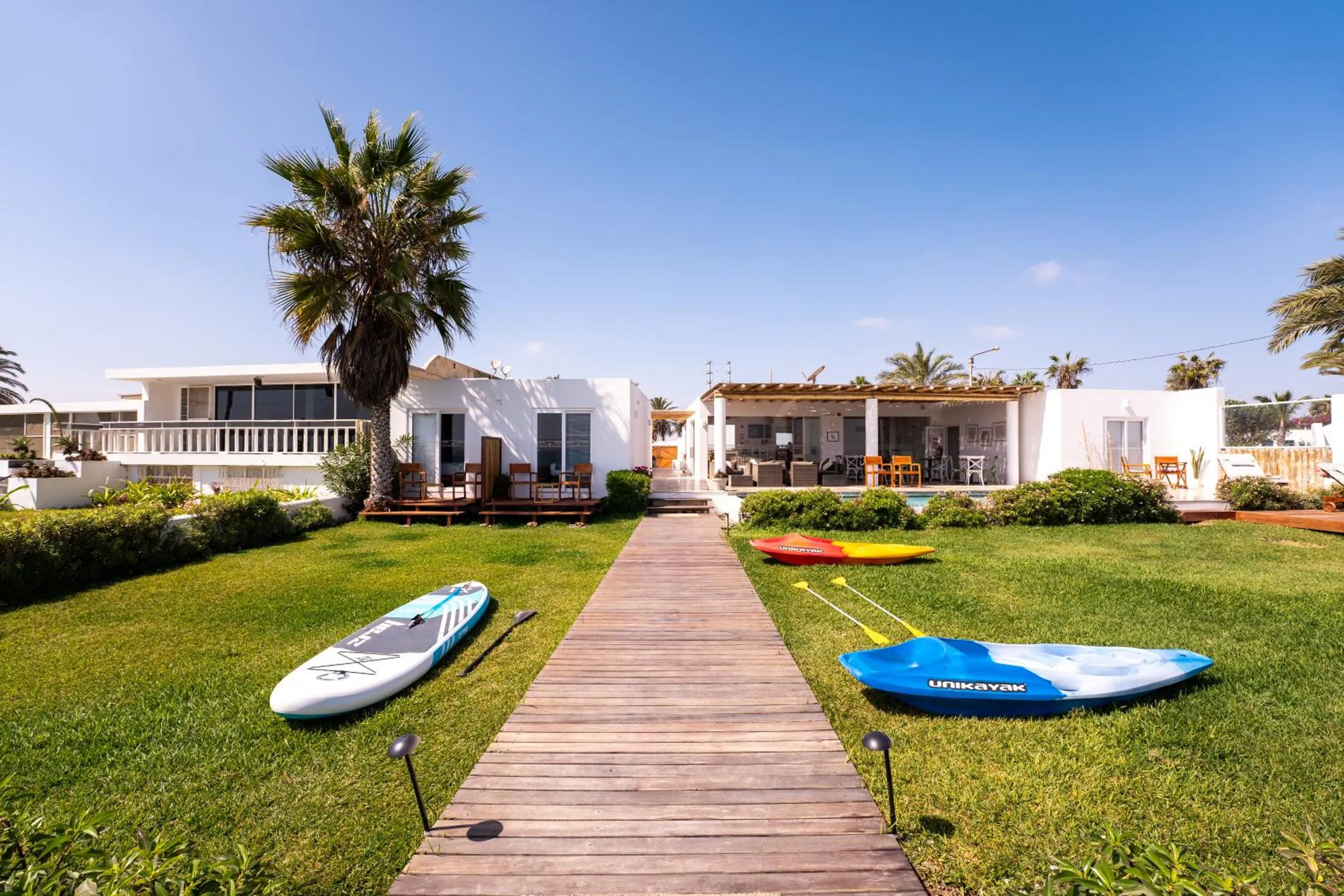 Garden in Atoq Paracas Reserva