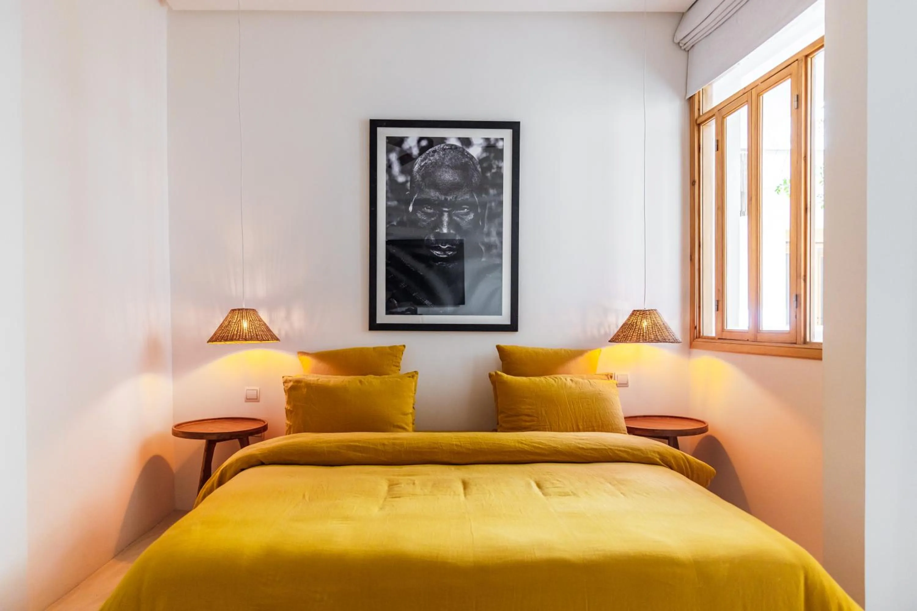 Bed in Pure House Marrakech