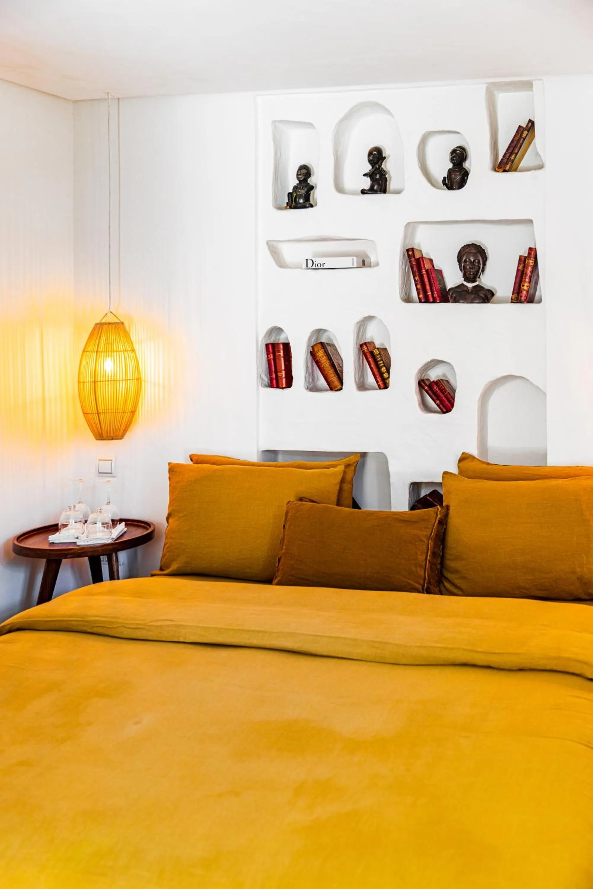 Bed in Pure House Marrakech