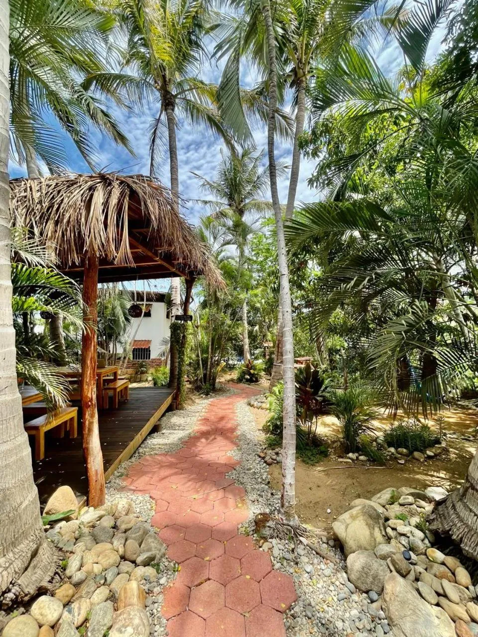 Natural landscape in El Eden Escondido