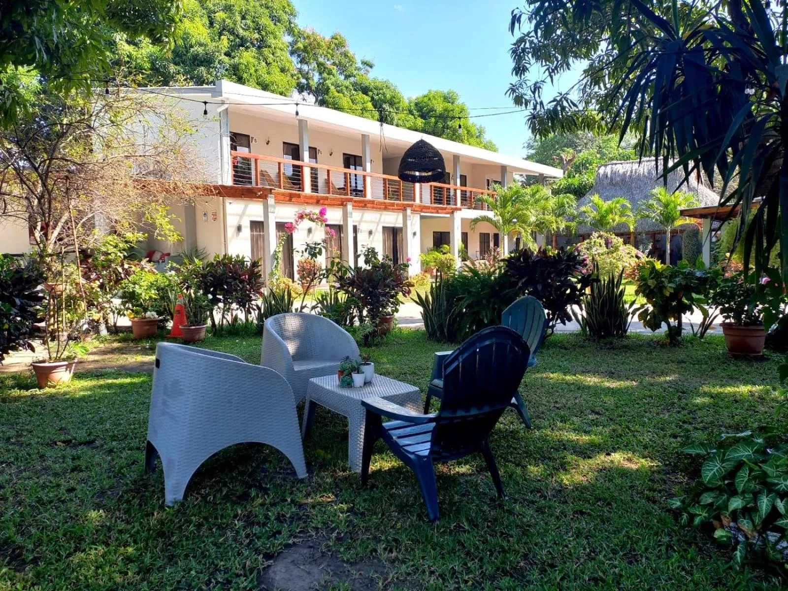 Garden in HOTEL EL VIAJERO