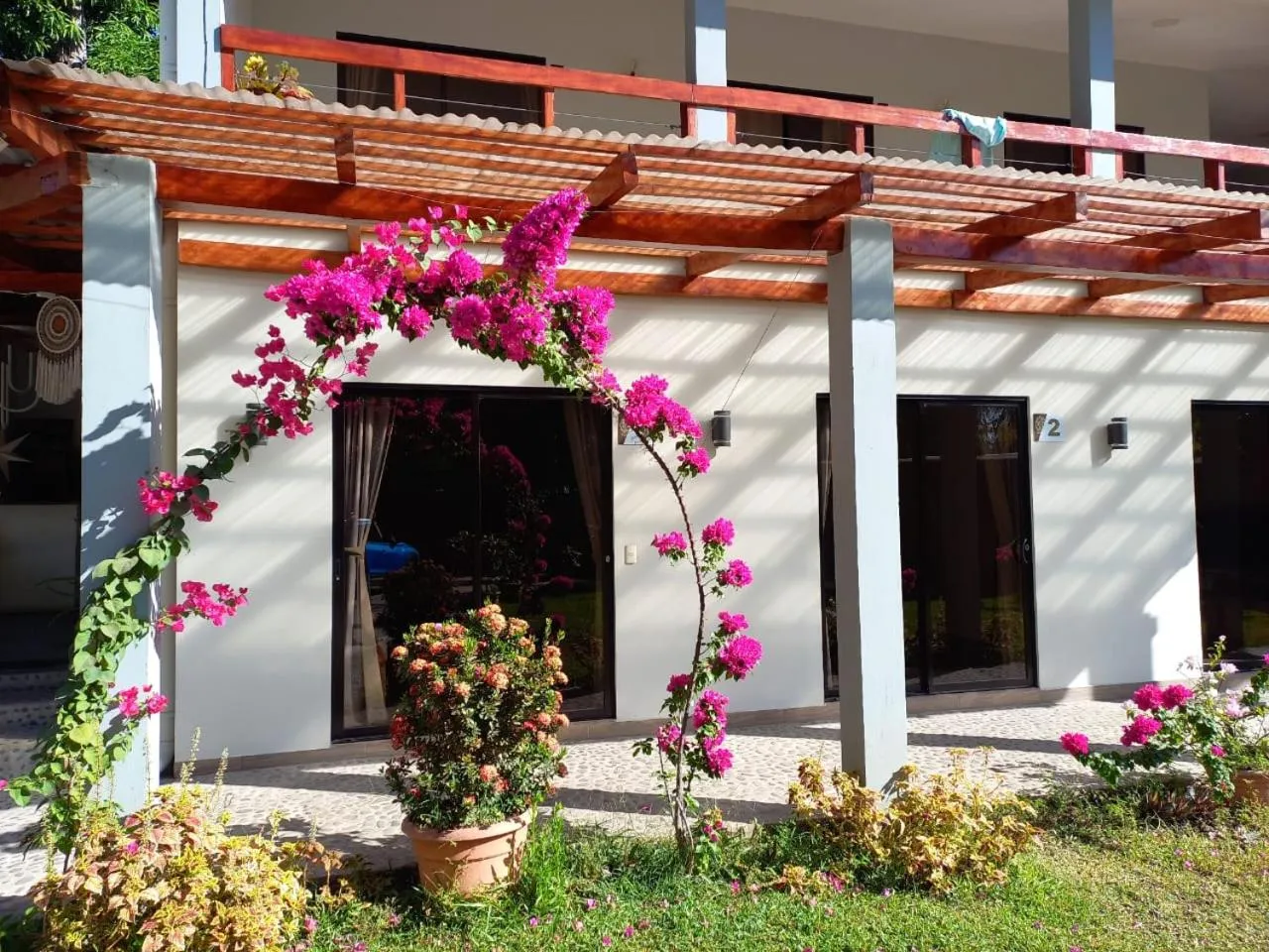 Garden in HOTEL EL VIAJERO