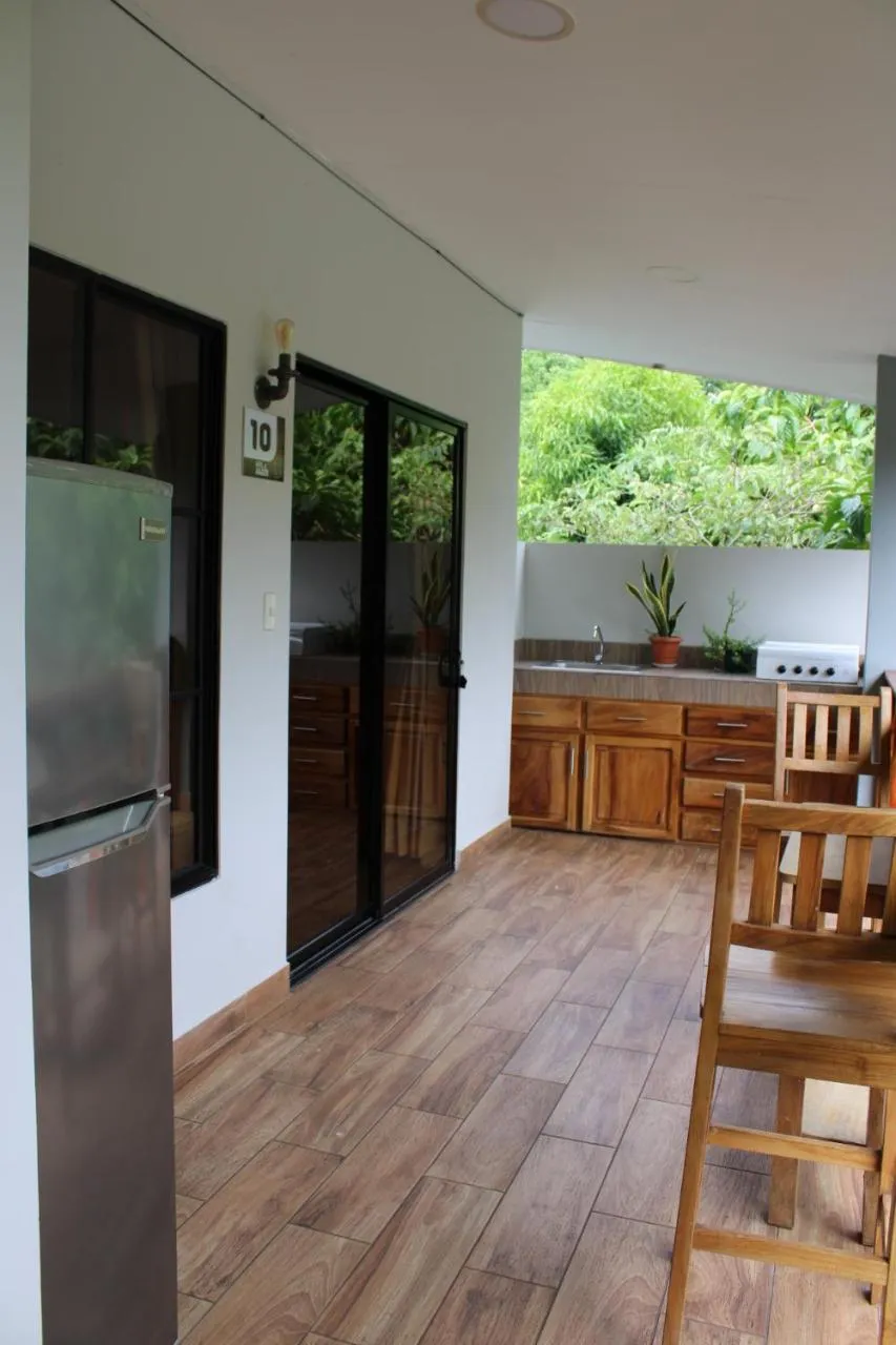Kitchen or kitchenette in HOTEL EL VIAJERO
