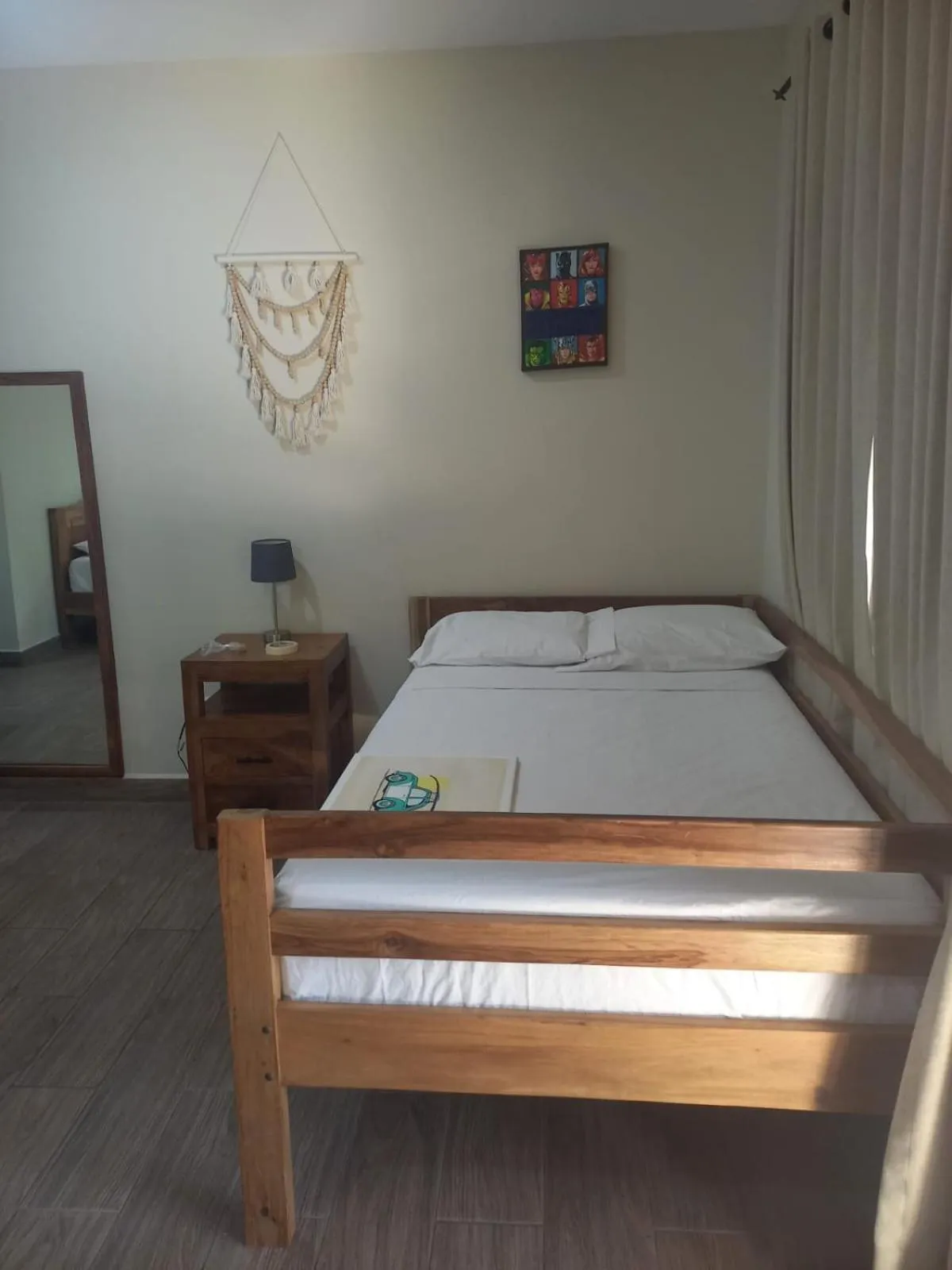 Bed in HOTEL EL VIAJERO