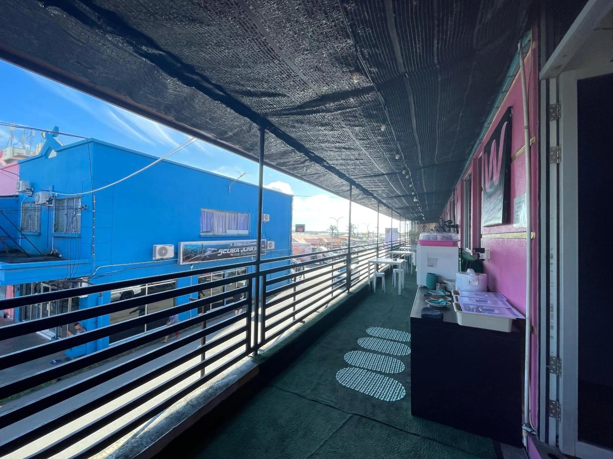 Balcony/Terrace in Warisan Family inn @ Seafront