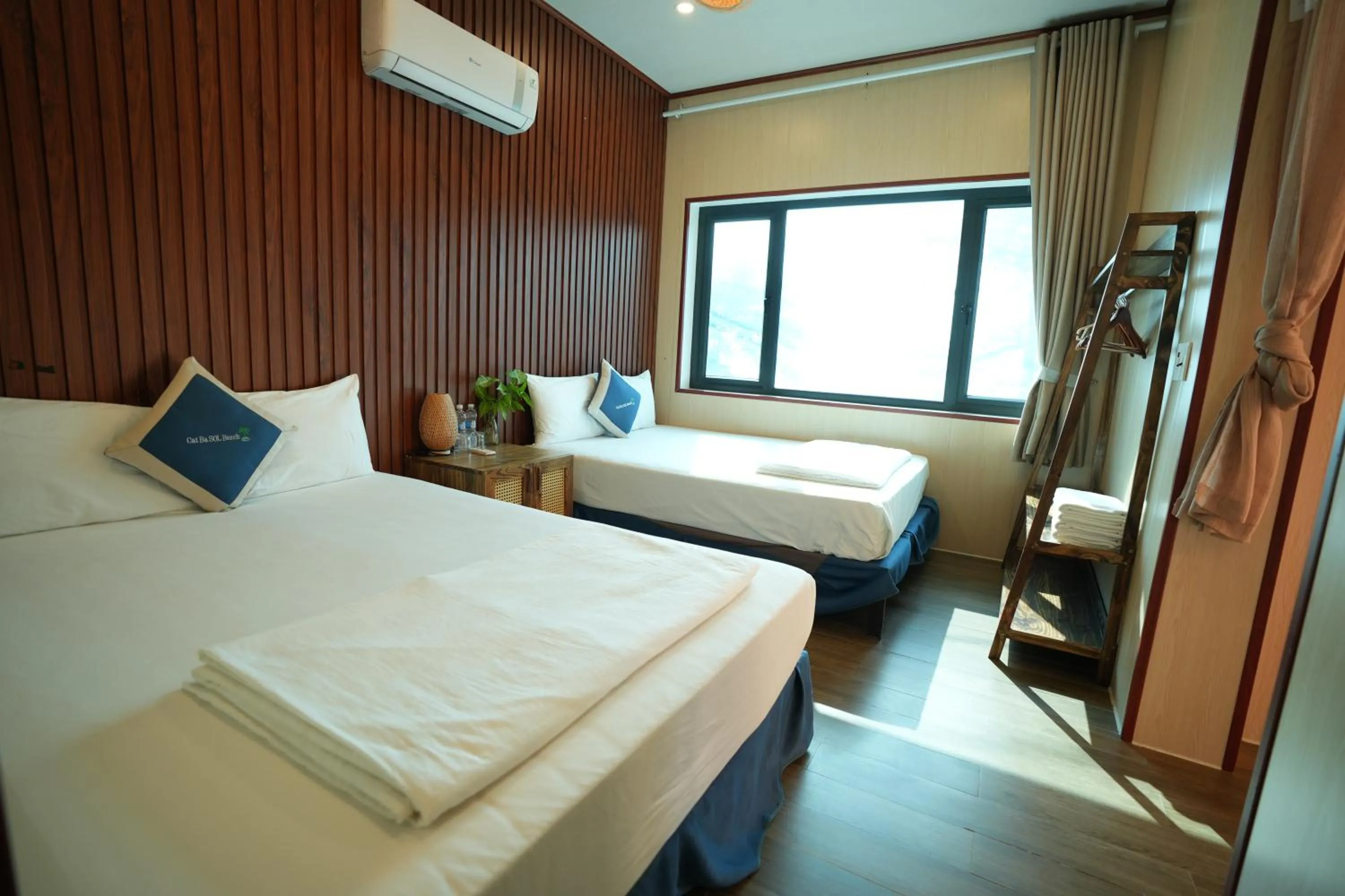 Bed in Cat Ba SOL Beach