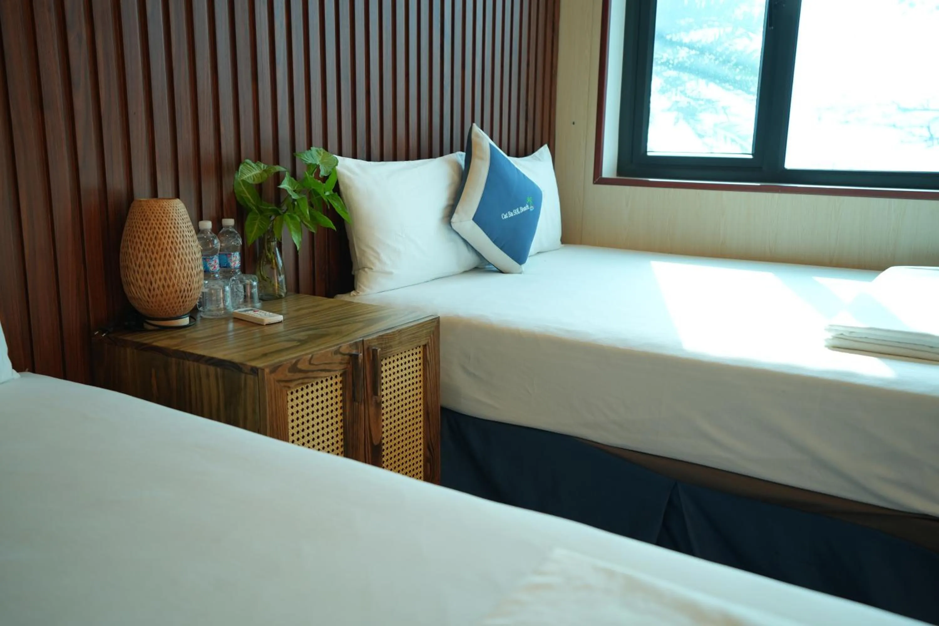 Bed in Cat Ba SOL Beach