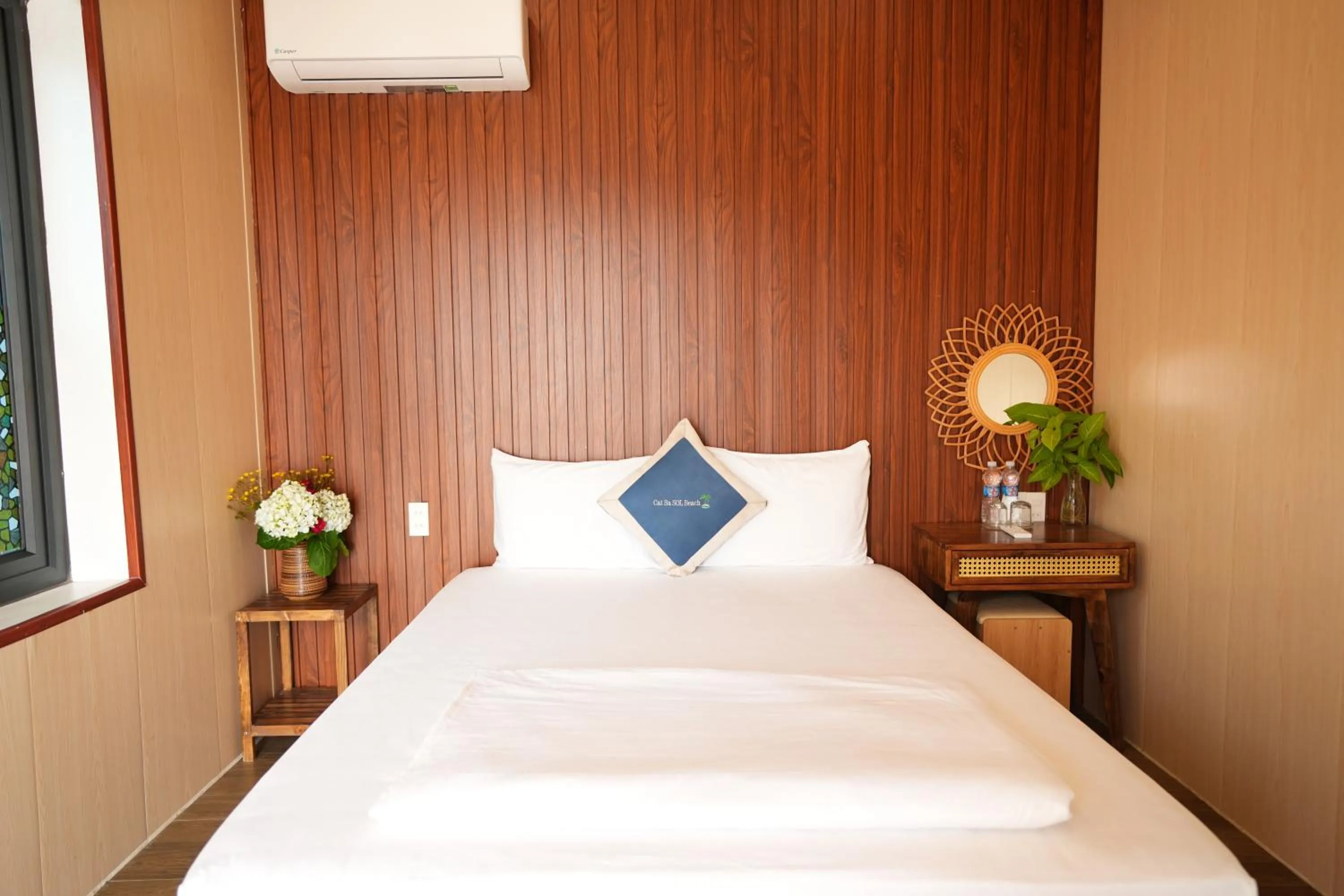 Bed in Cat Ba SOL Beach