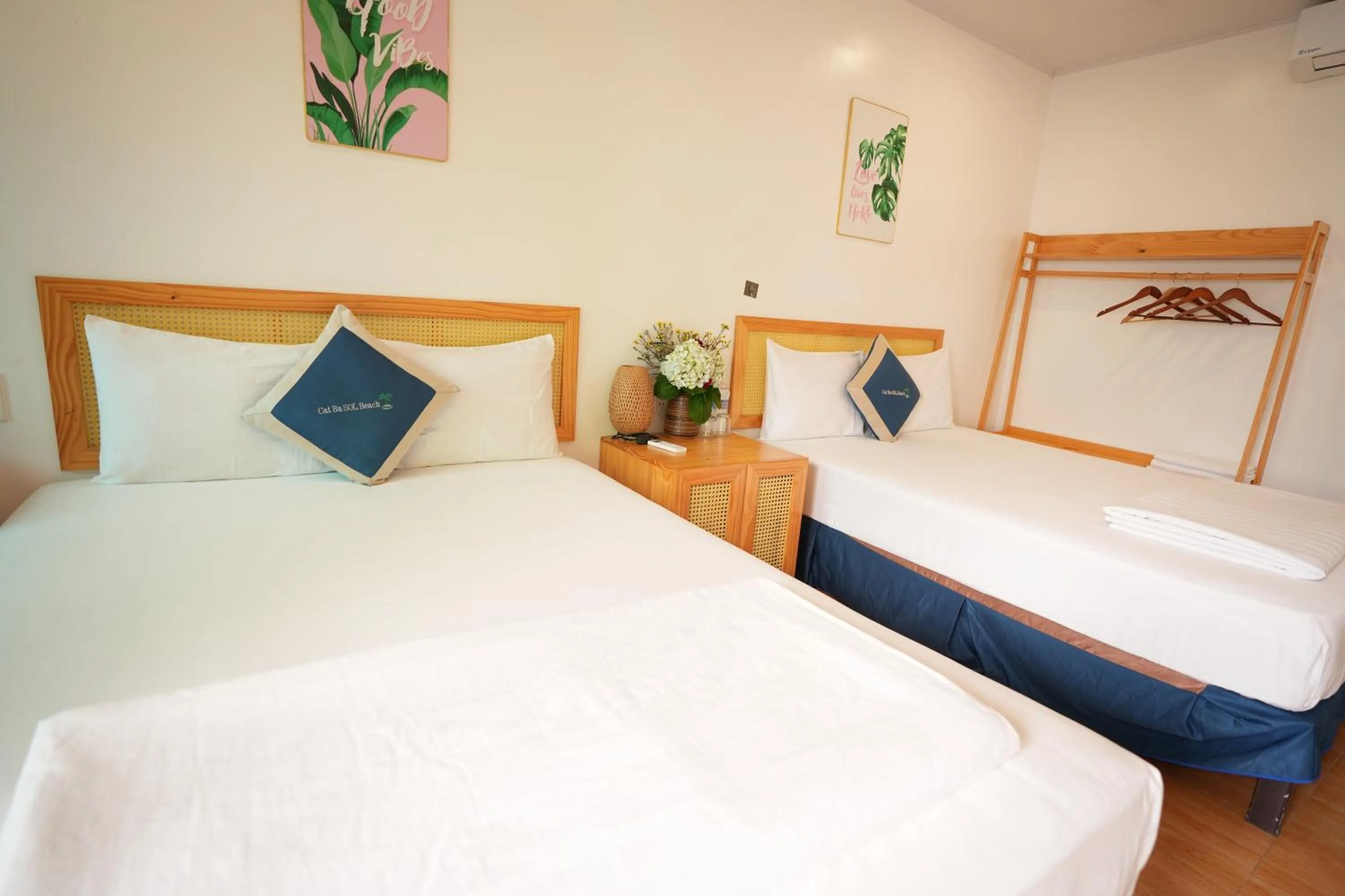 Bed in Cat Ba SOL Beach