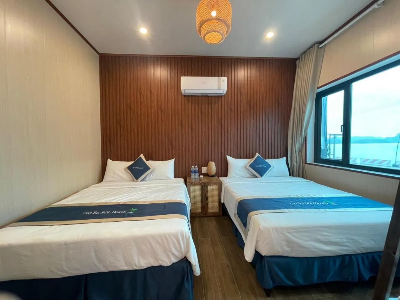 Bed in Cat Ba SOL Beach