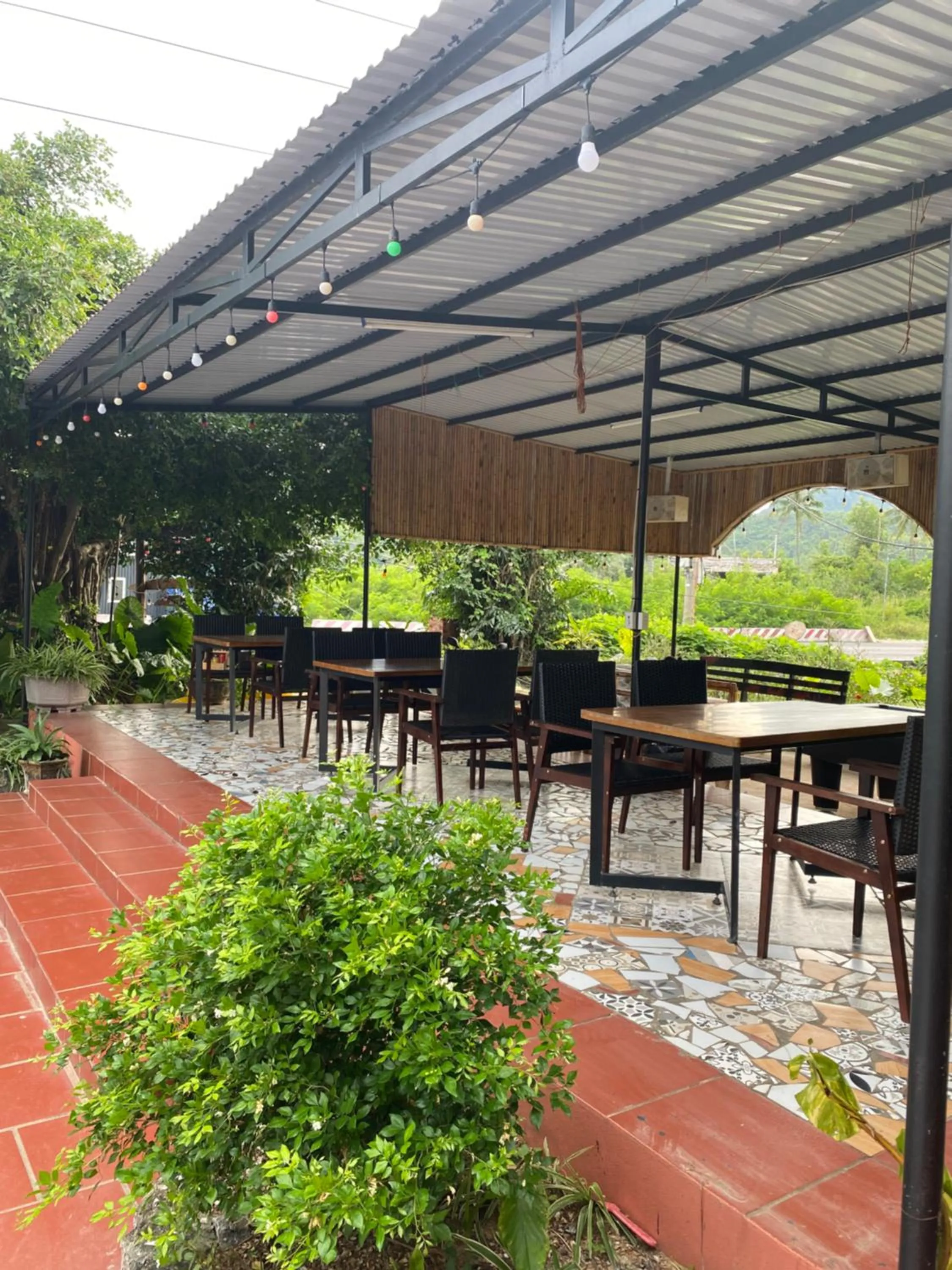 Patio in Cat Ba SOL Beach