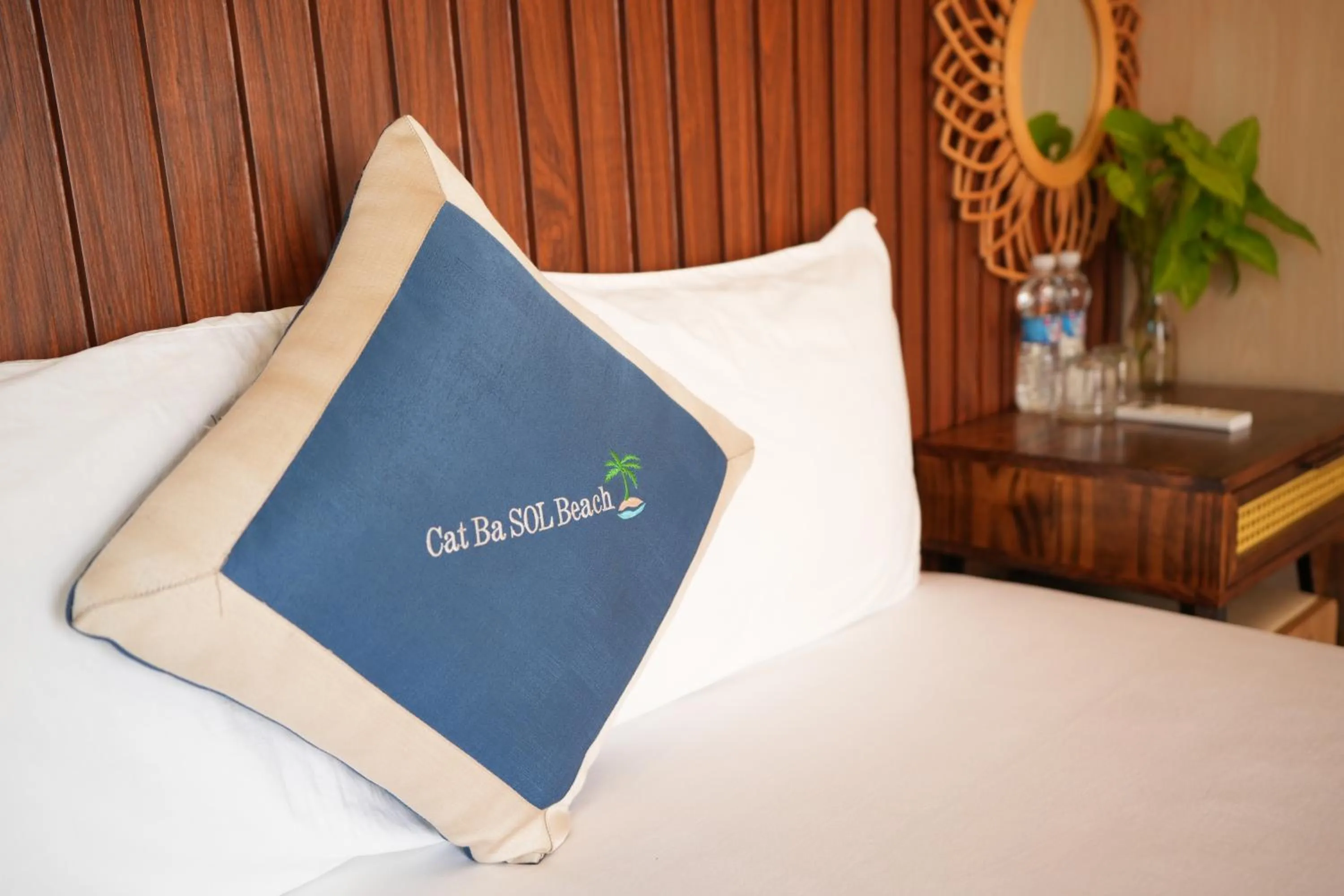 Bed in Cat Ba SOL Beach