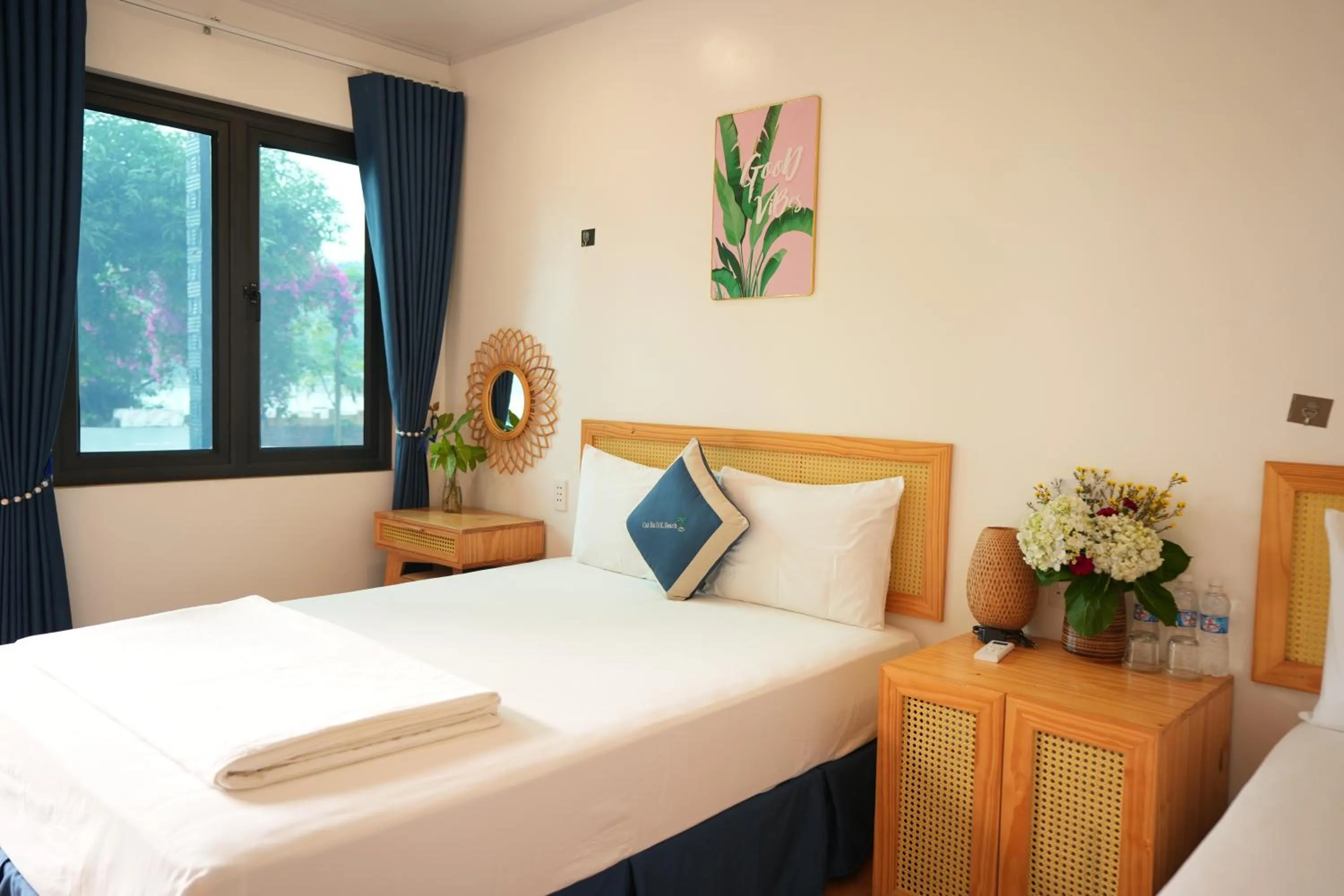 Bed in Cat Ba SOL Beach