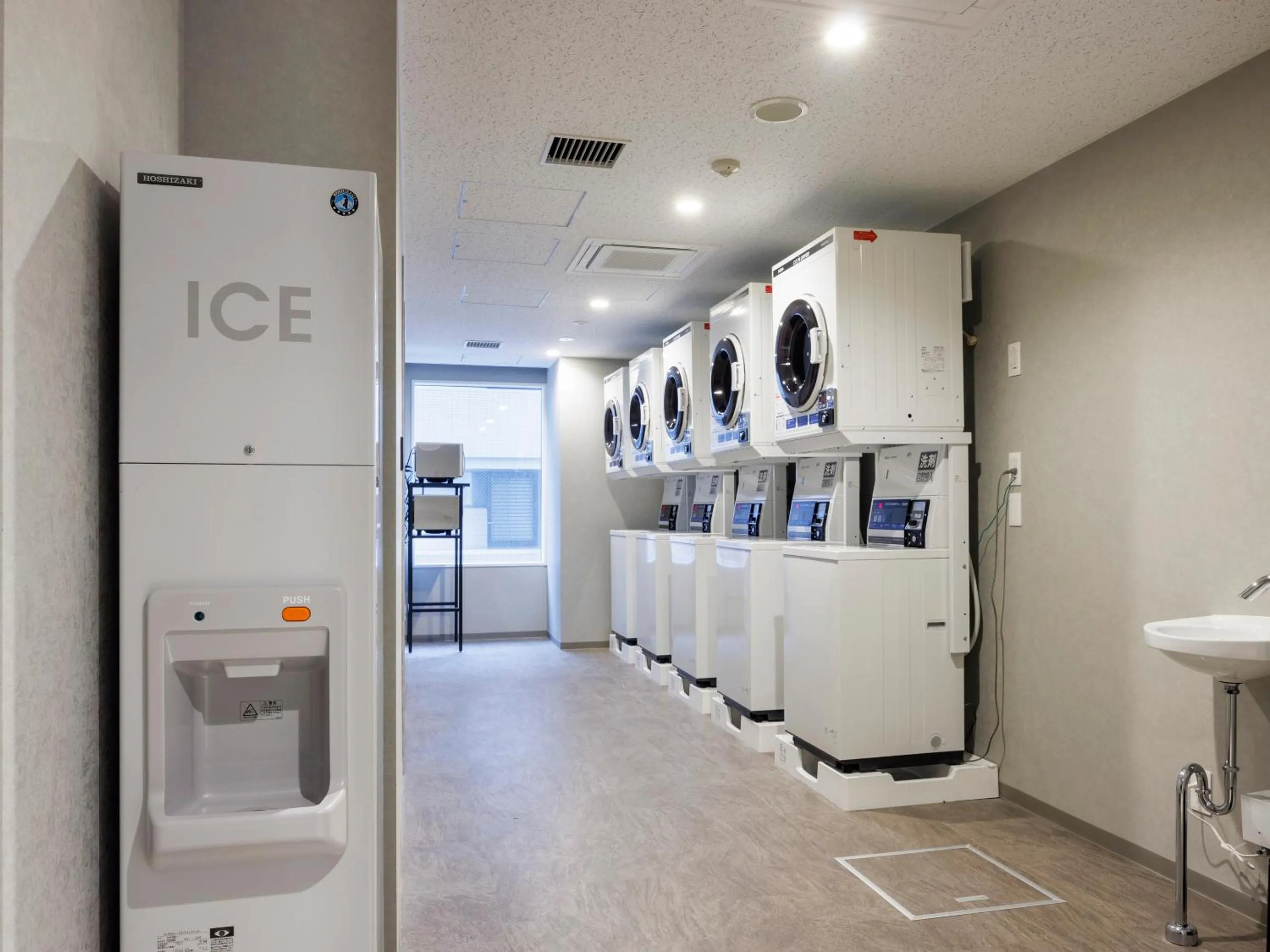 washing machine in &Here TOKYO UENO