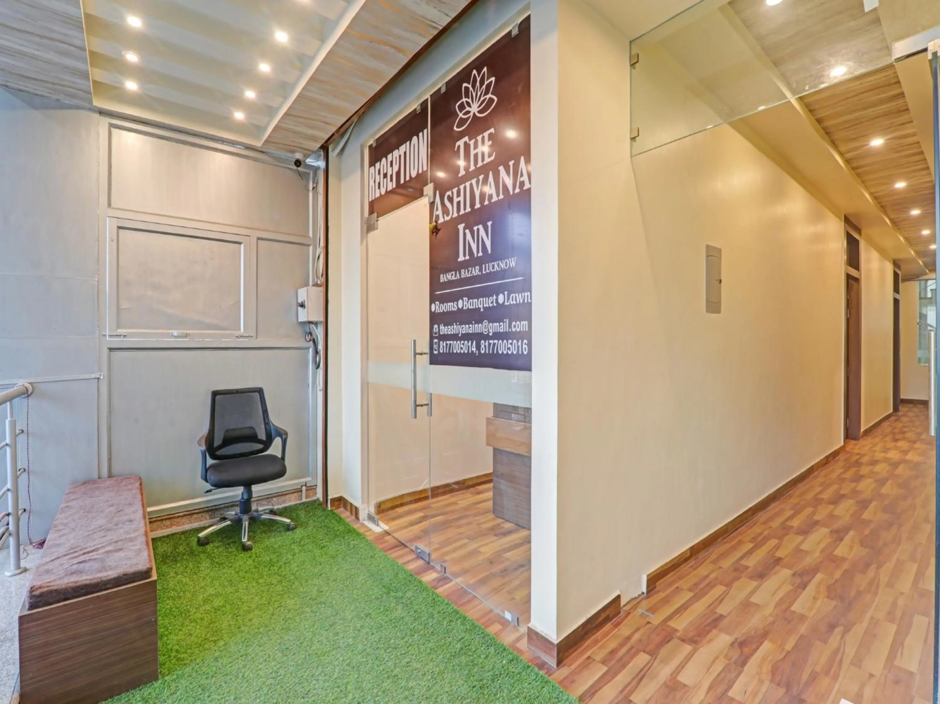 Lobby or reception in Hotel O The Ashiyana Inn