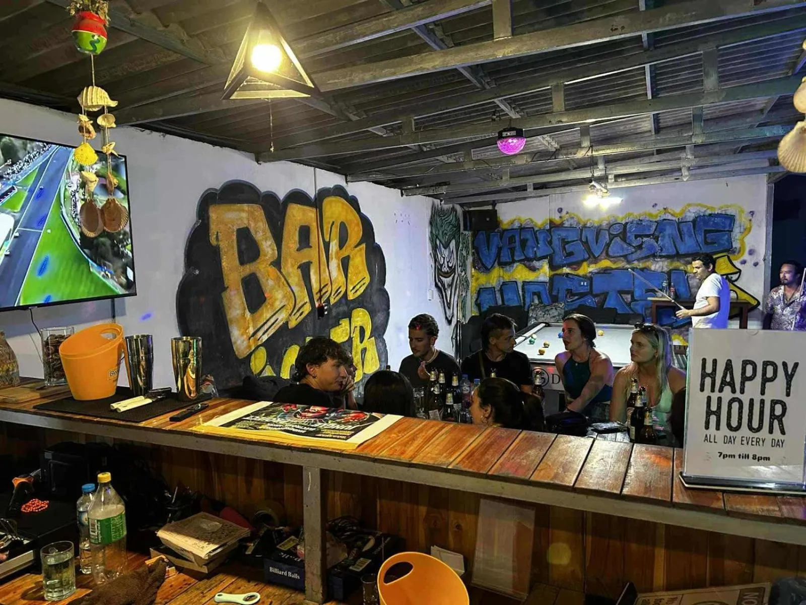 People in Santi Villa