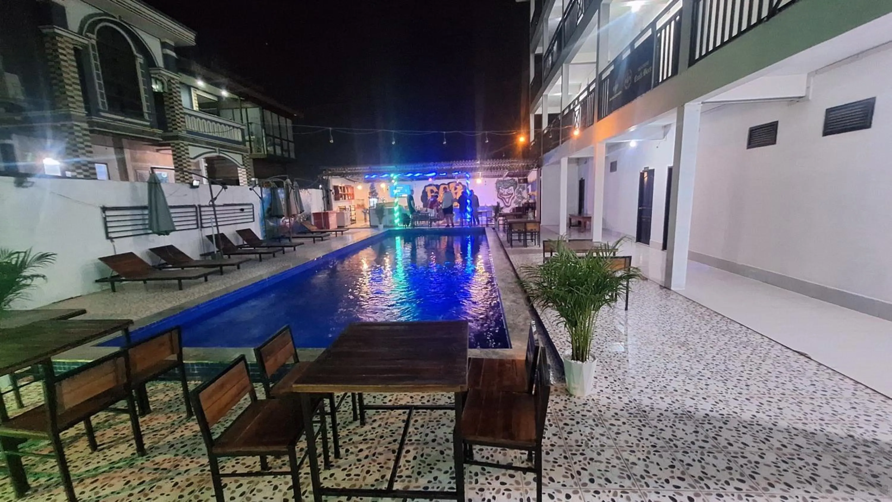 Restaurant/places to eat in Vang Vieng Backpackers Hostel