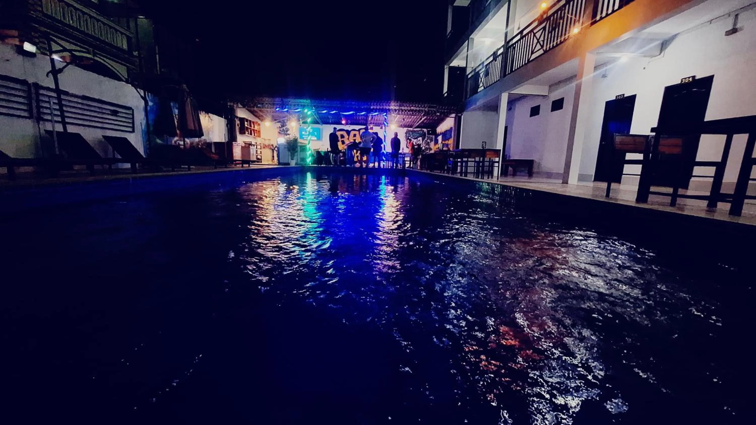 Property building in Vang Vieng Backpackers Hostel