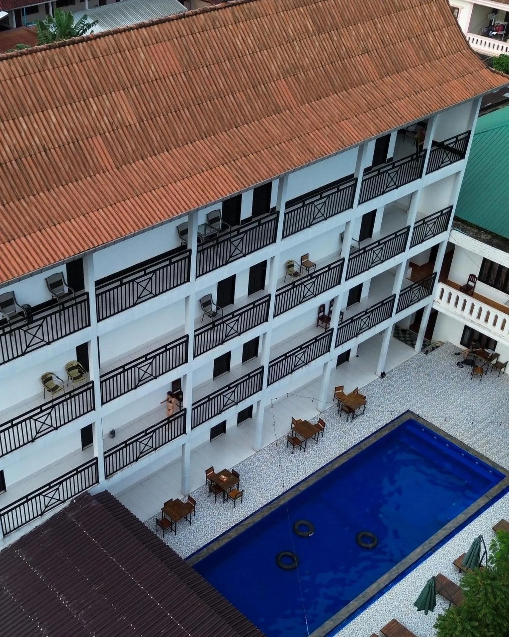 Property building in Vang Vieng Backpackers Hostel