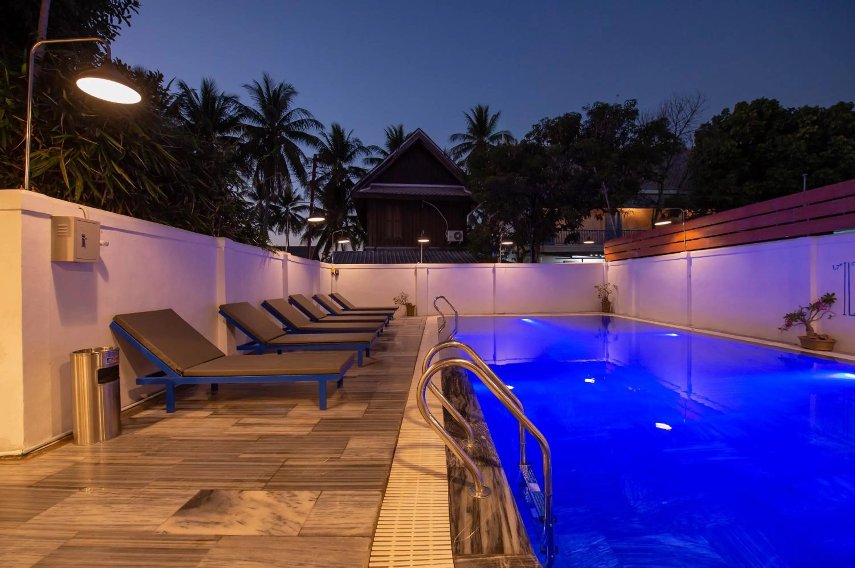 Night in LuangPrabang Center Hotel