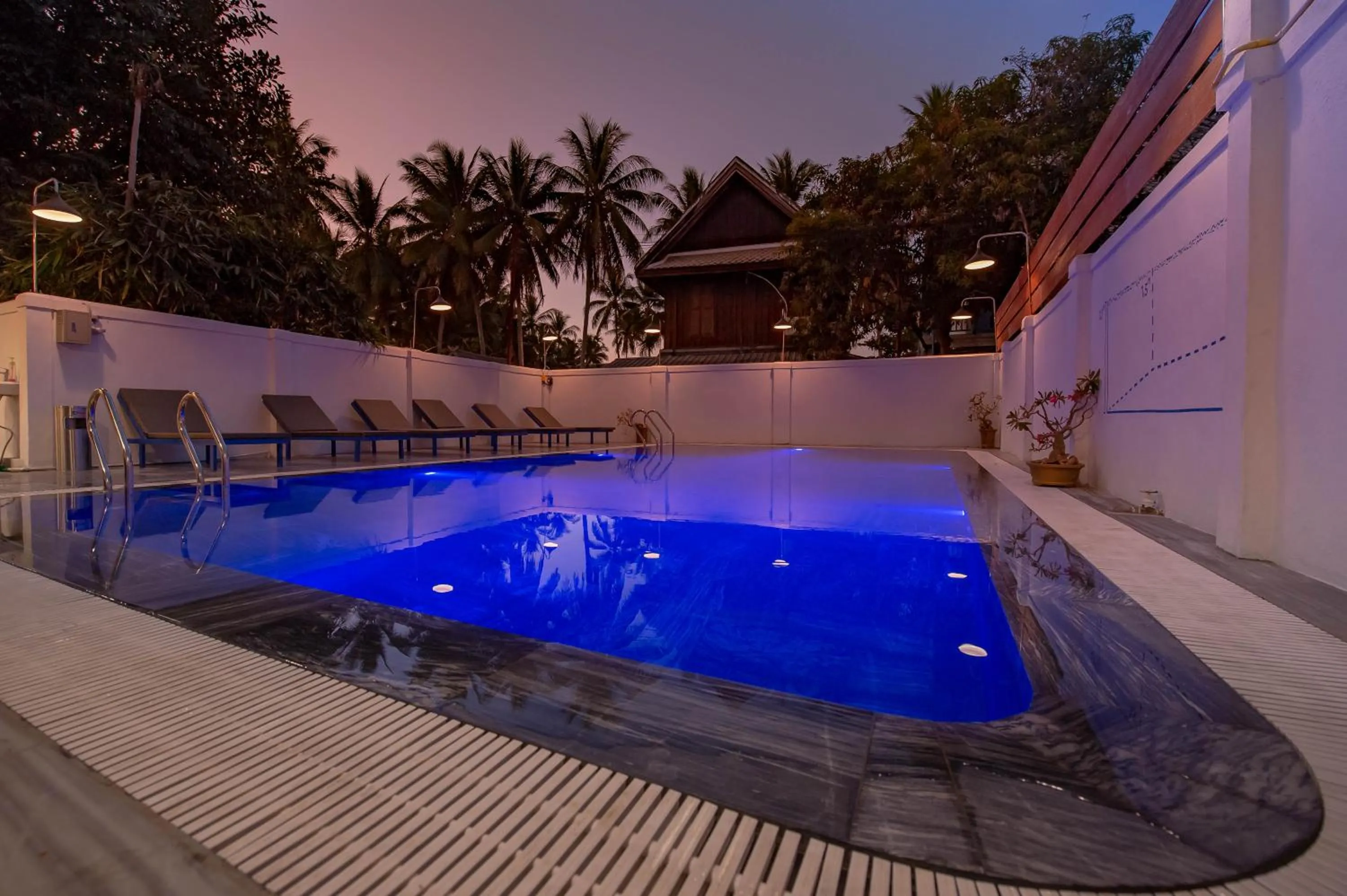 Night in LuangPrabang Center Hotel