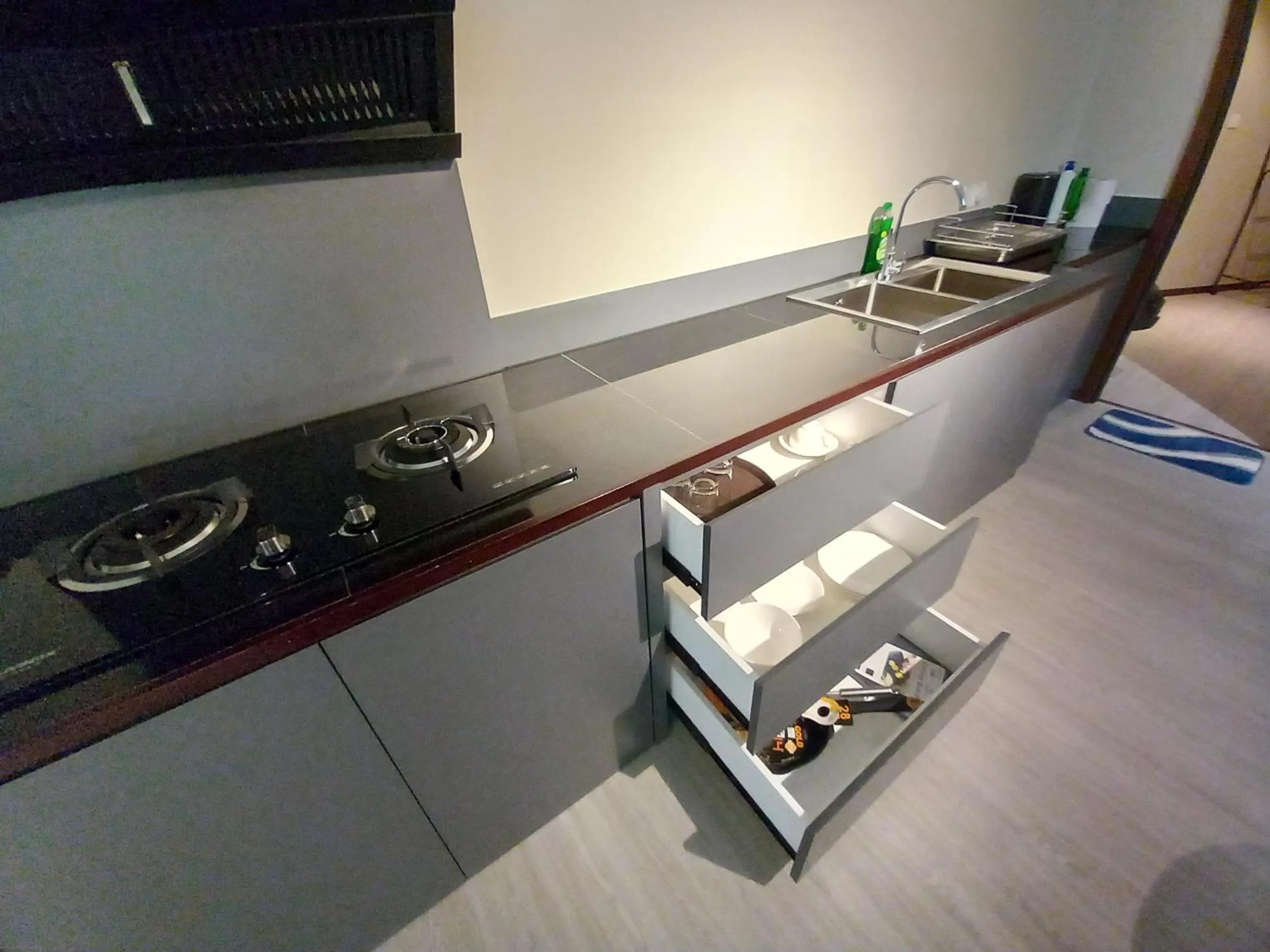 Kitchen or kitchenette in KAN JIA