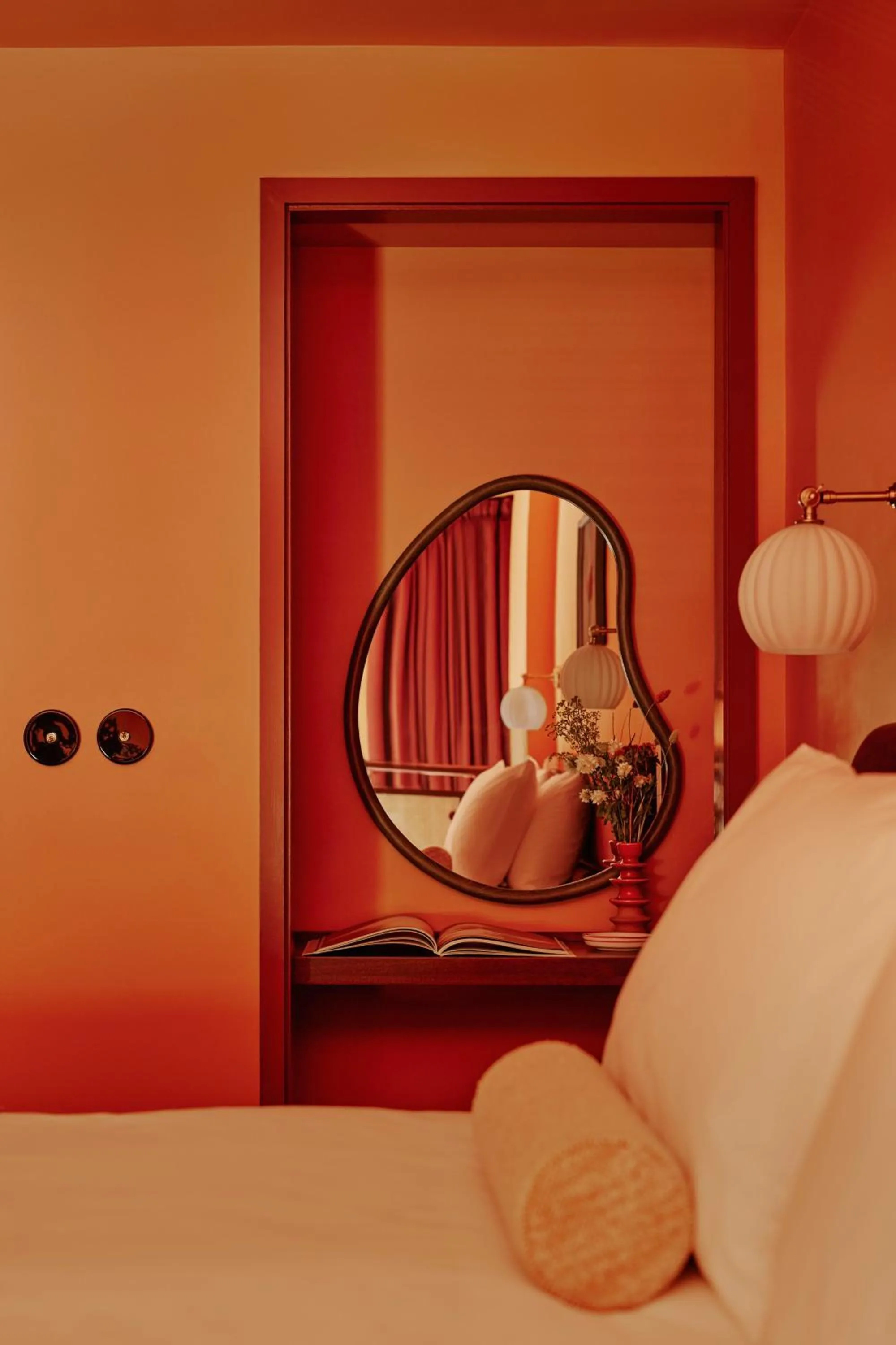 Decorative detail, Bed in Ember Locke Kensington