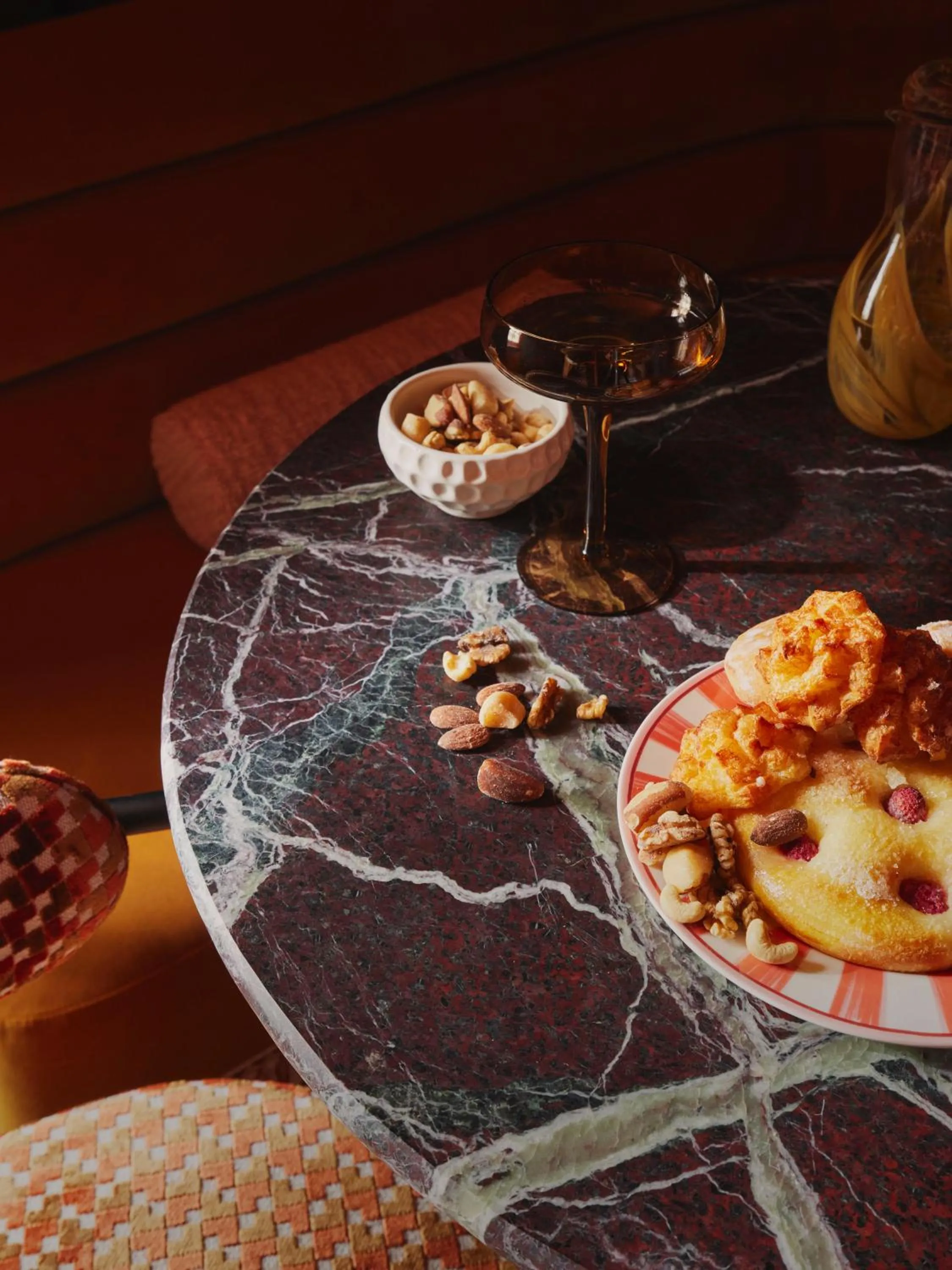 Decorative detail in Ember Locke Kensington