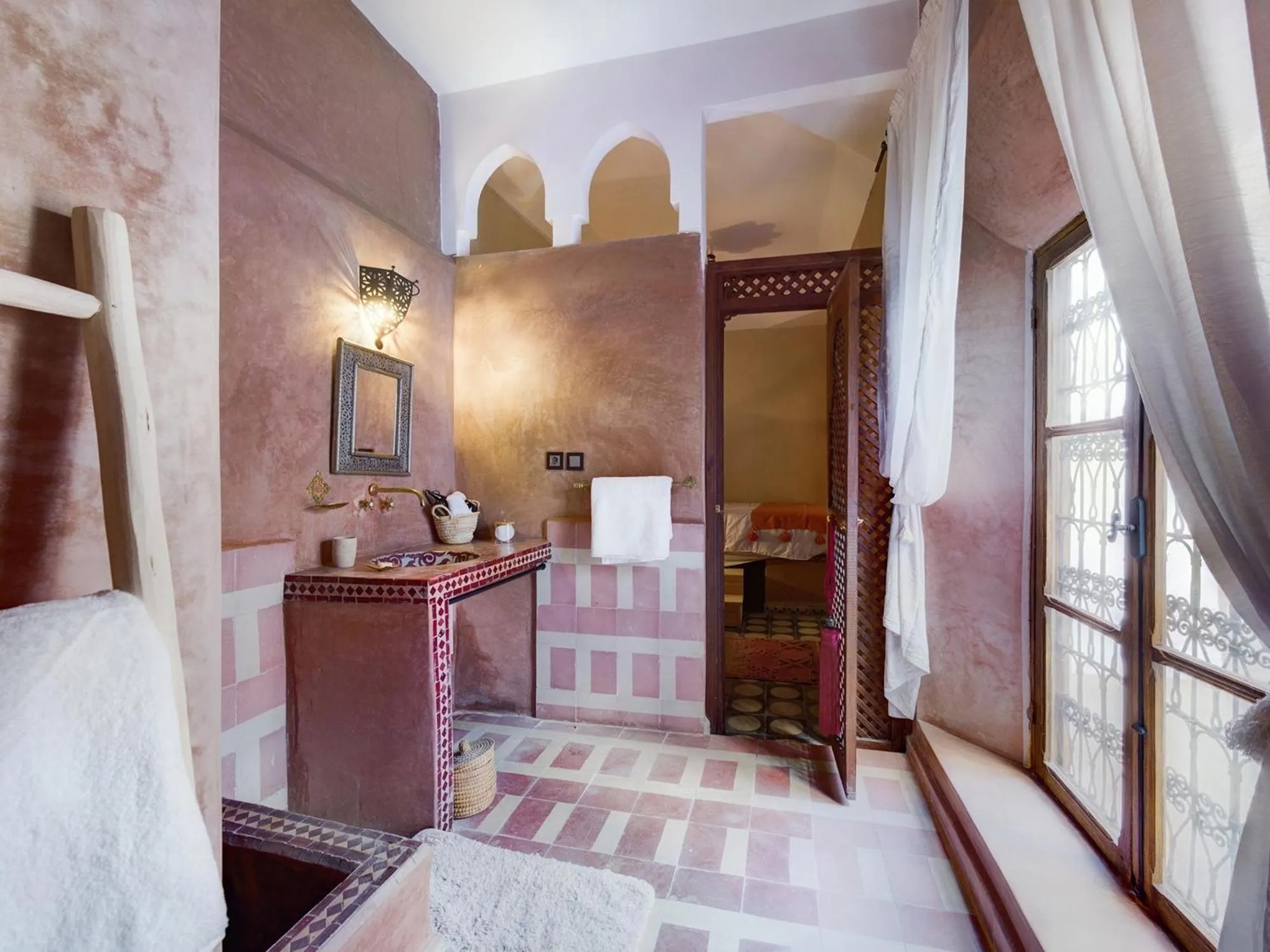 Bathroom, Bed in DAR AL AMAL