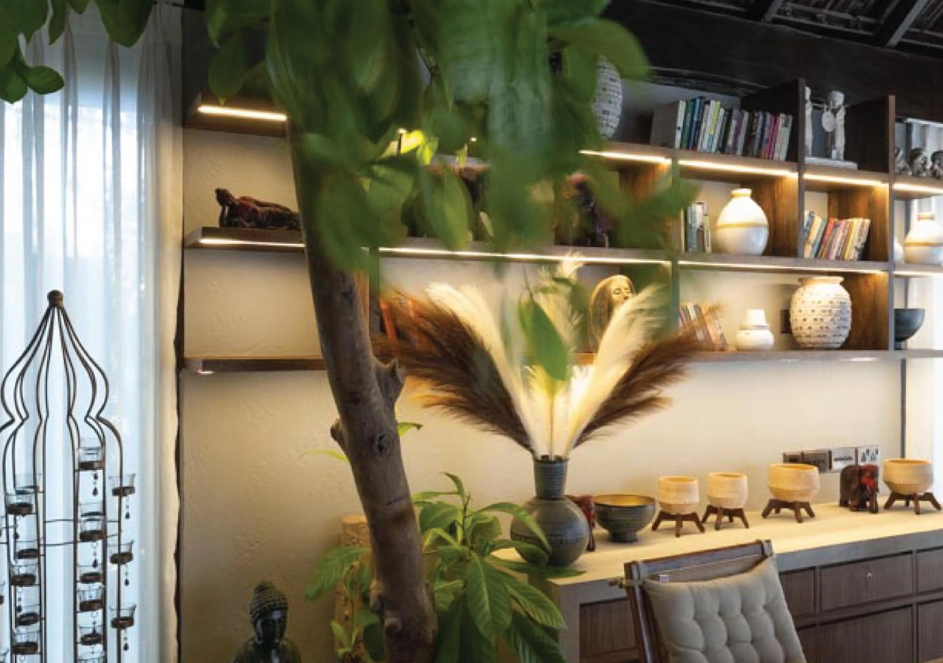 Library in Red Thread Morjim