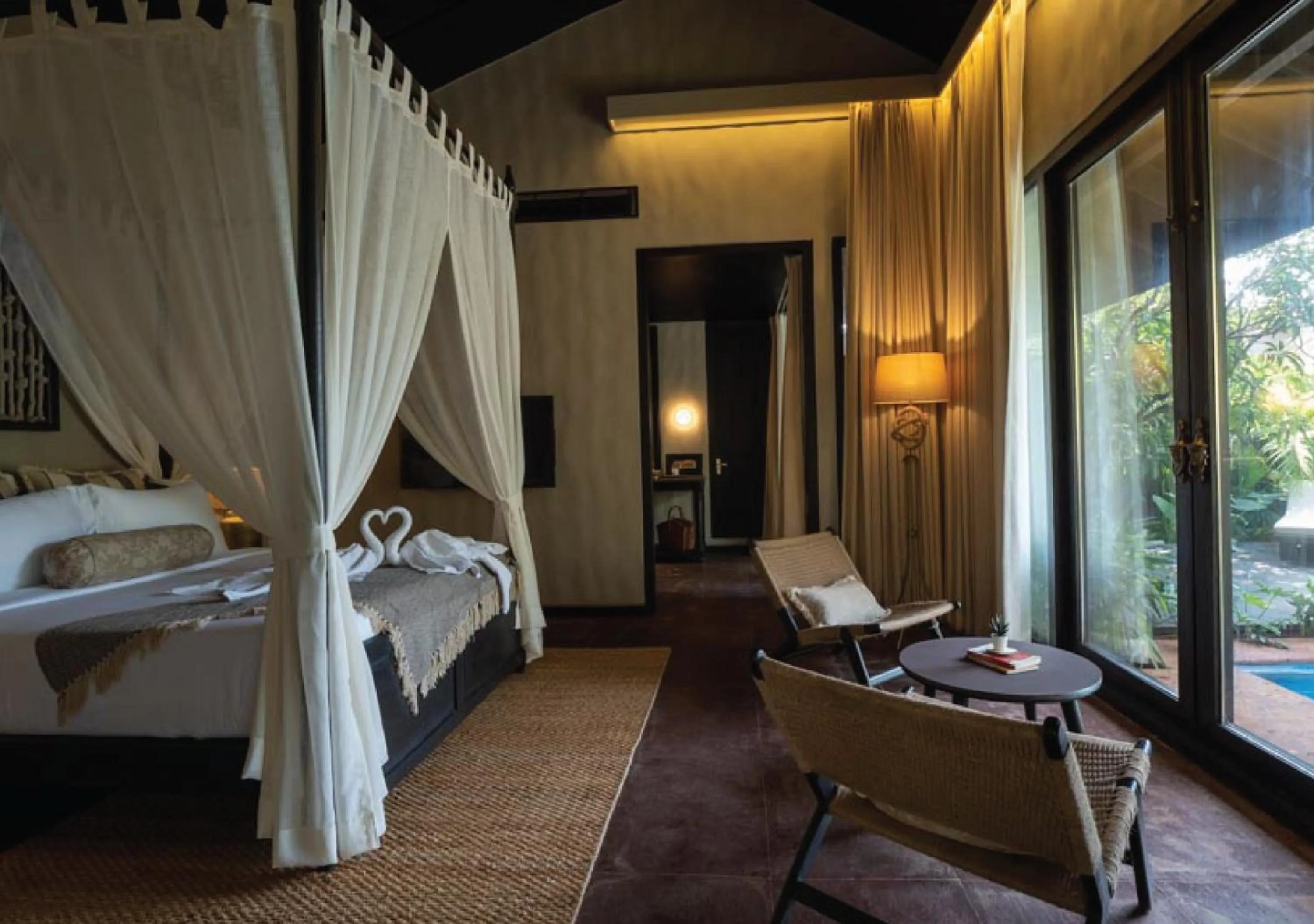 Bed in Red Thread Morjim