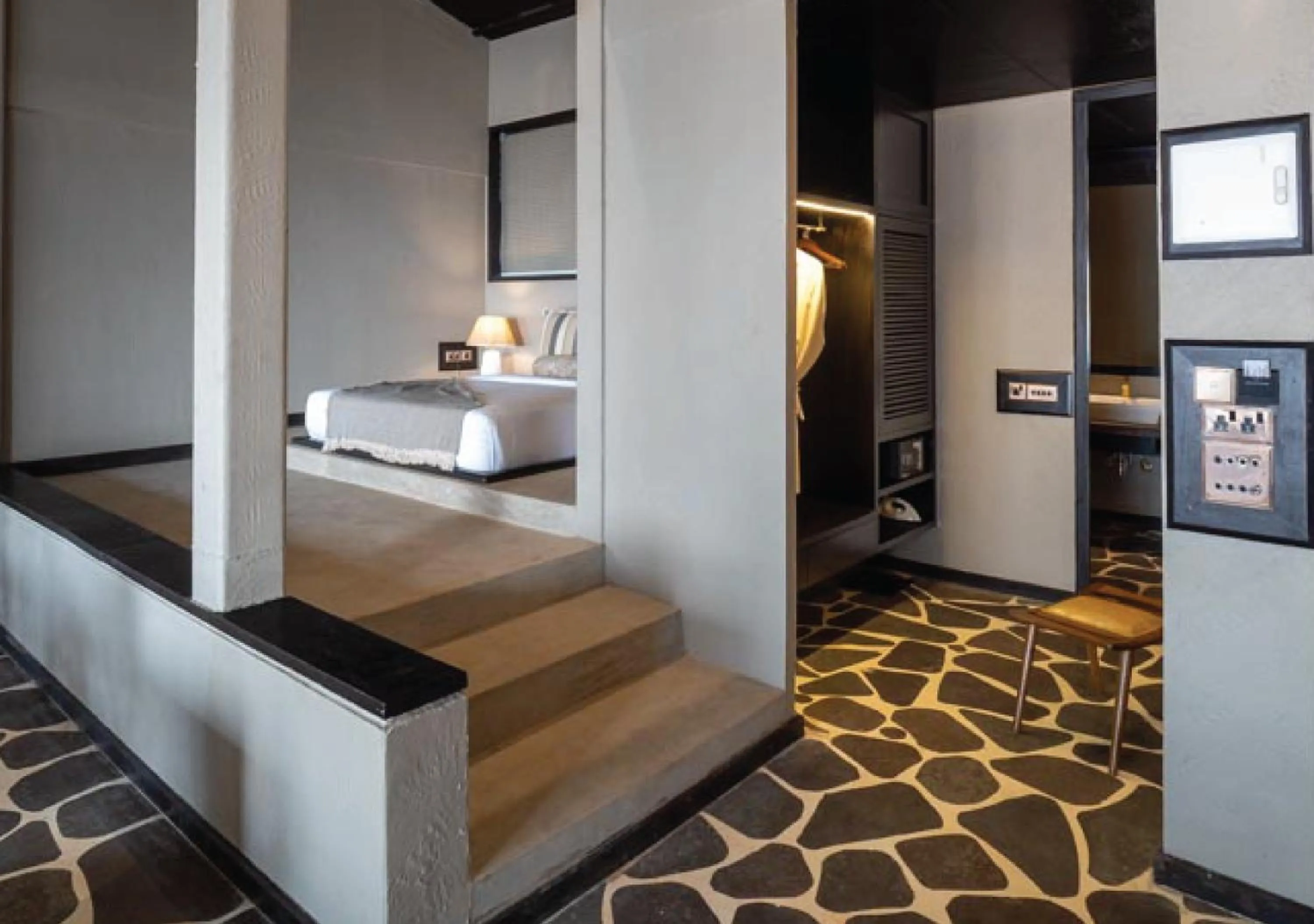 Bed in Red Thread Morjim