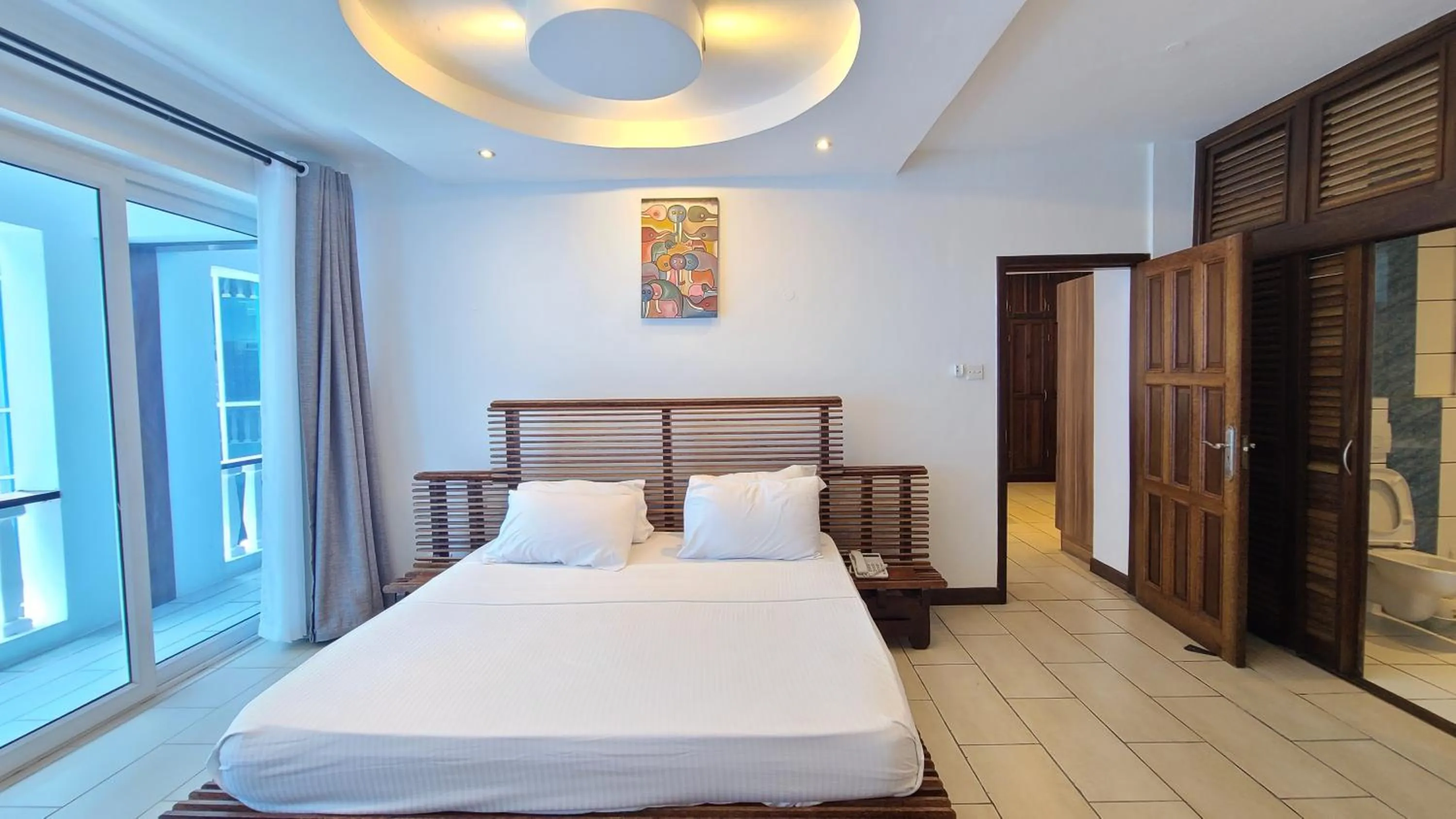 Bed in c3 Cowrie Shell Residences