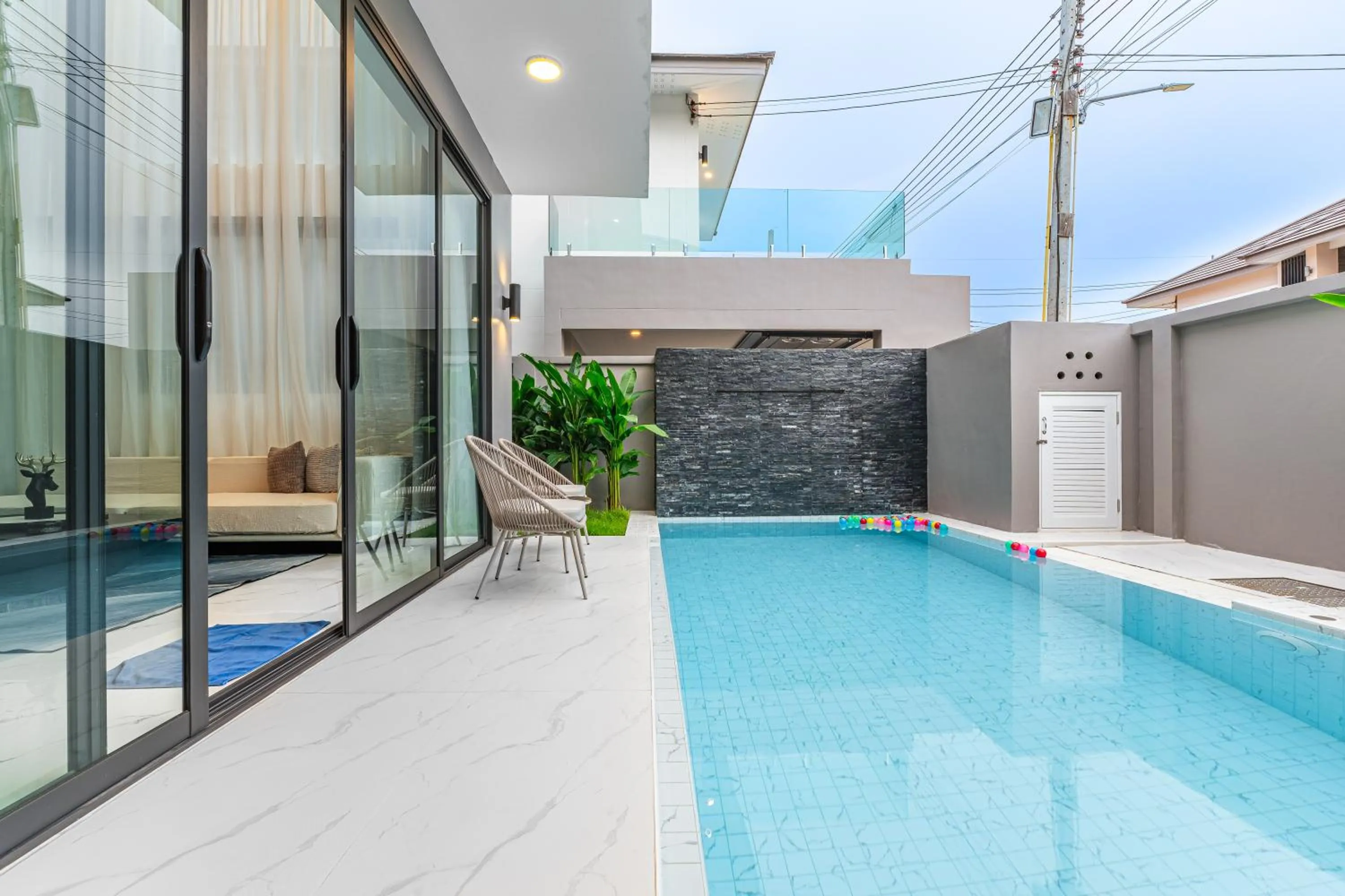 Pool view in Southern Peak Pool Villa Huay Yai Pattaya