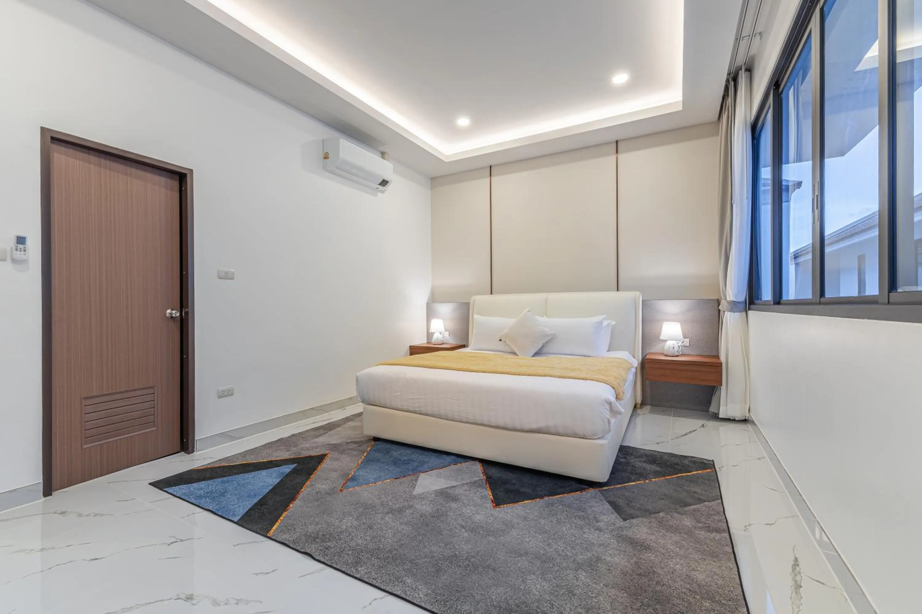 Bedroom, Bed in Southern Peak Pool Villa Huay Yai Pattaya