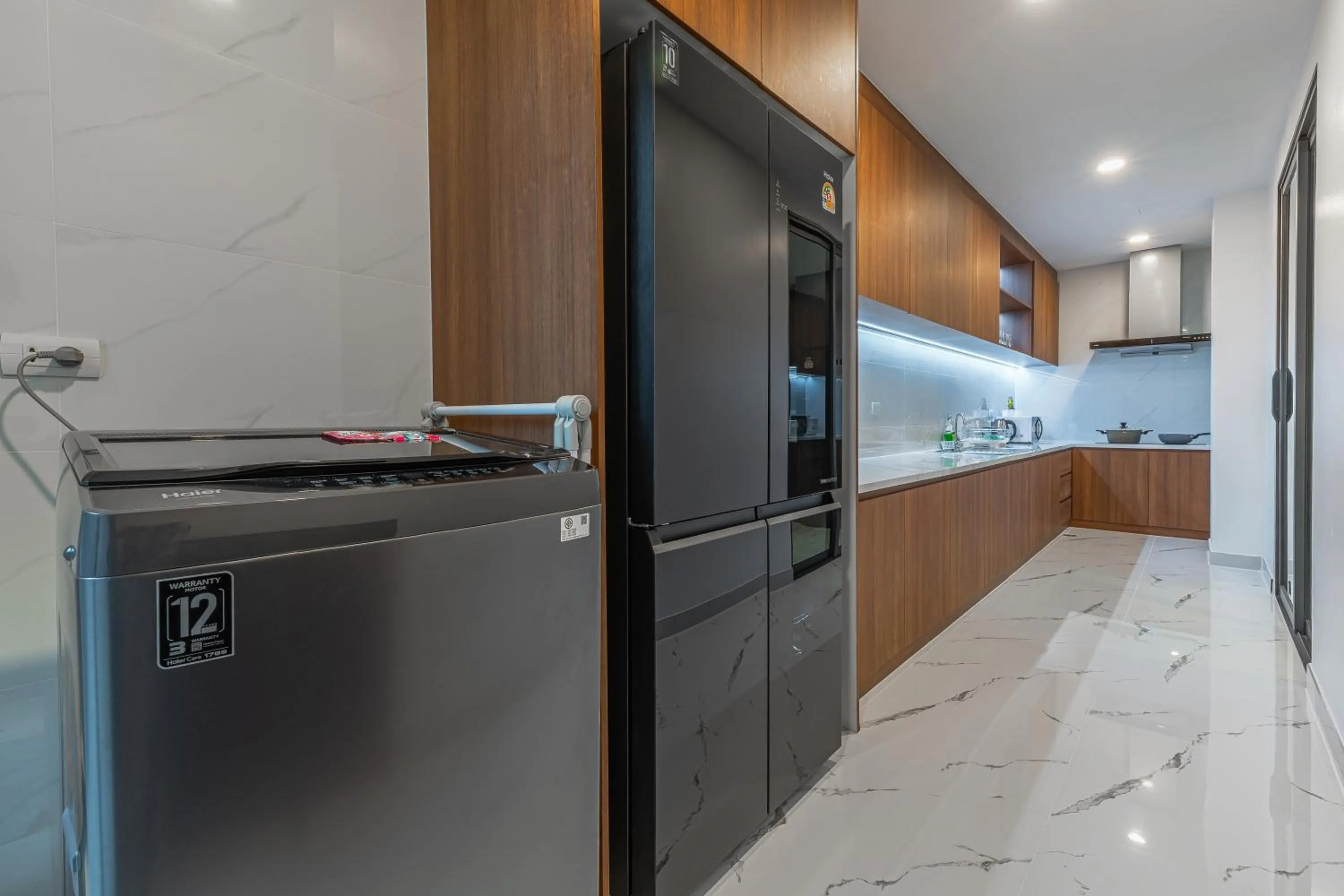 Kitchen or kitchenette in Southern Peak Pool Villa Huay Yai Pattaya