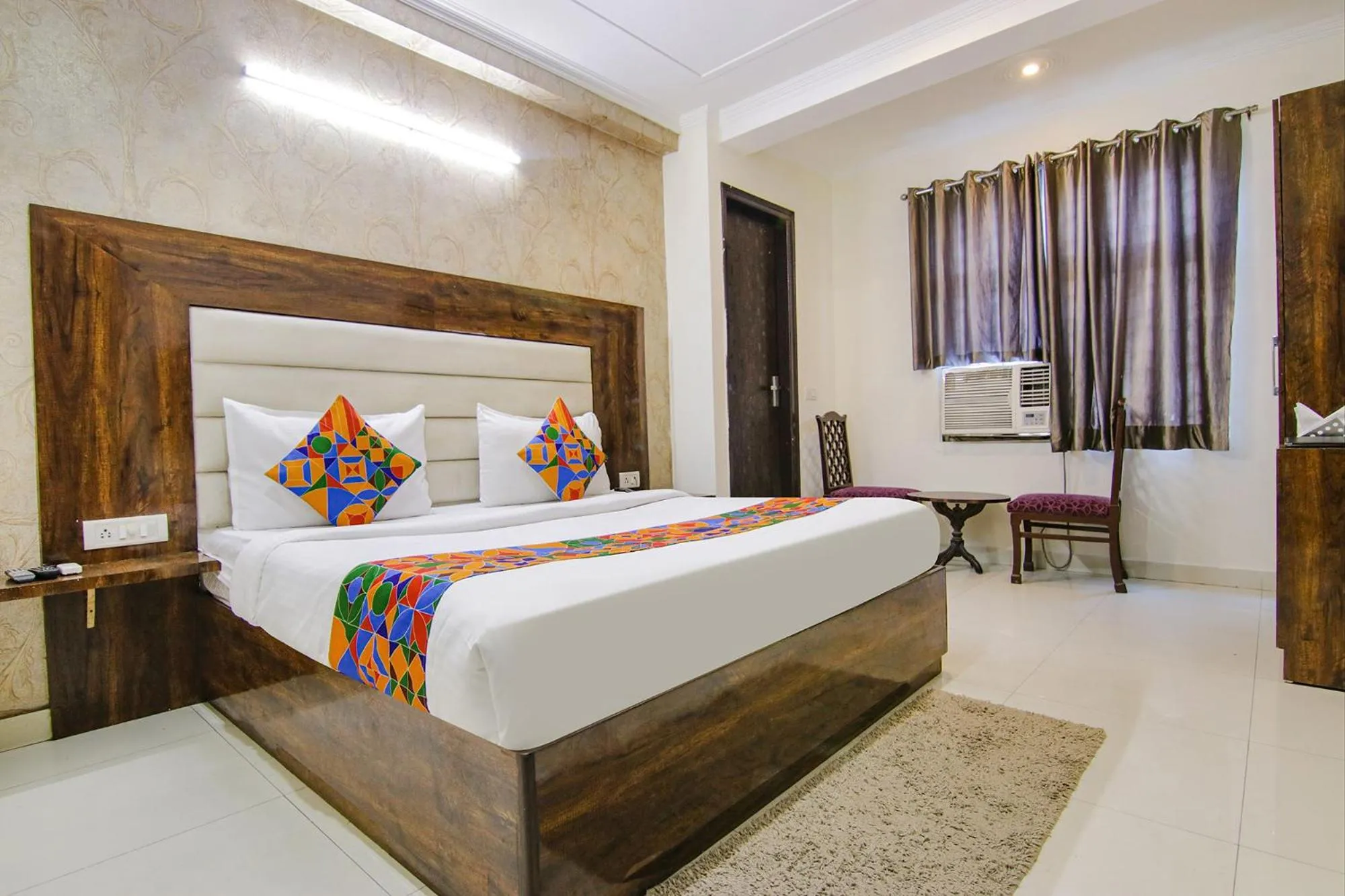 Bed in FabHotel Airport Avalon - Nr IGI Airport New Delhi