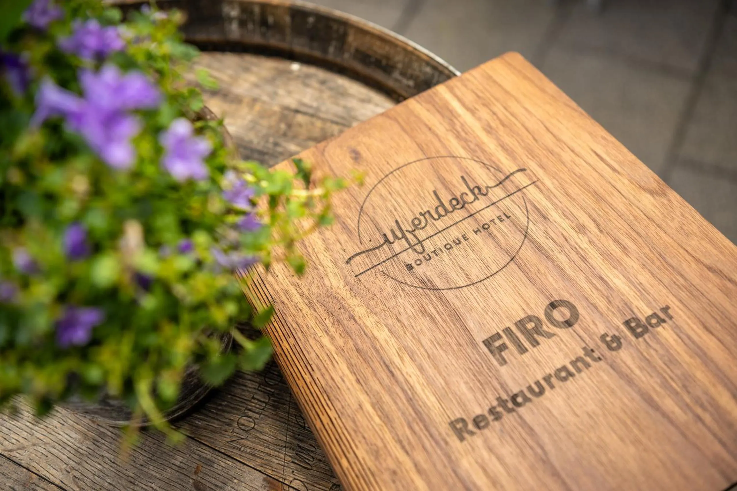 Restaurant/places to eat in Uferdeck - Boutique Hotel