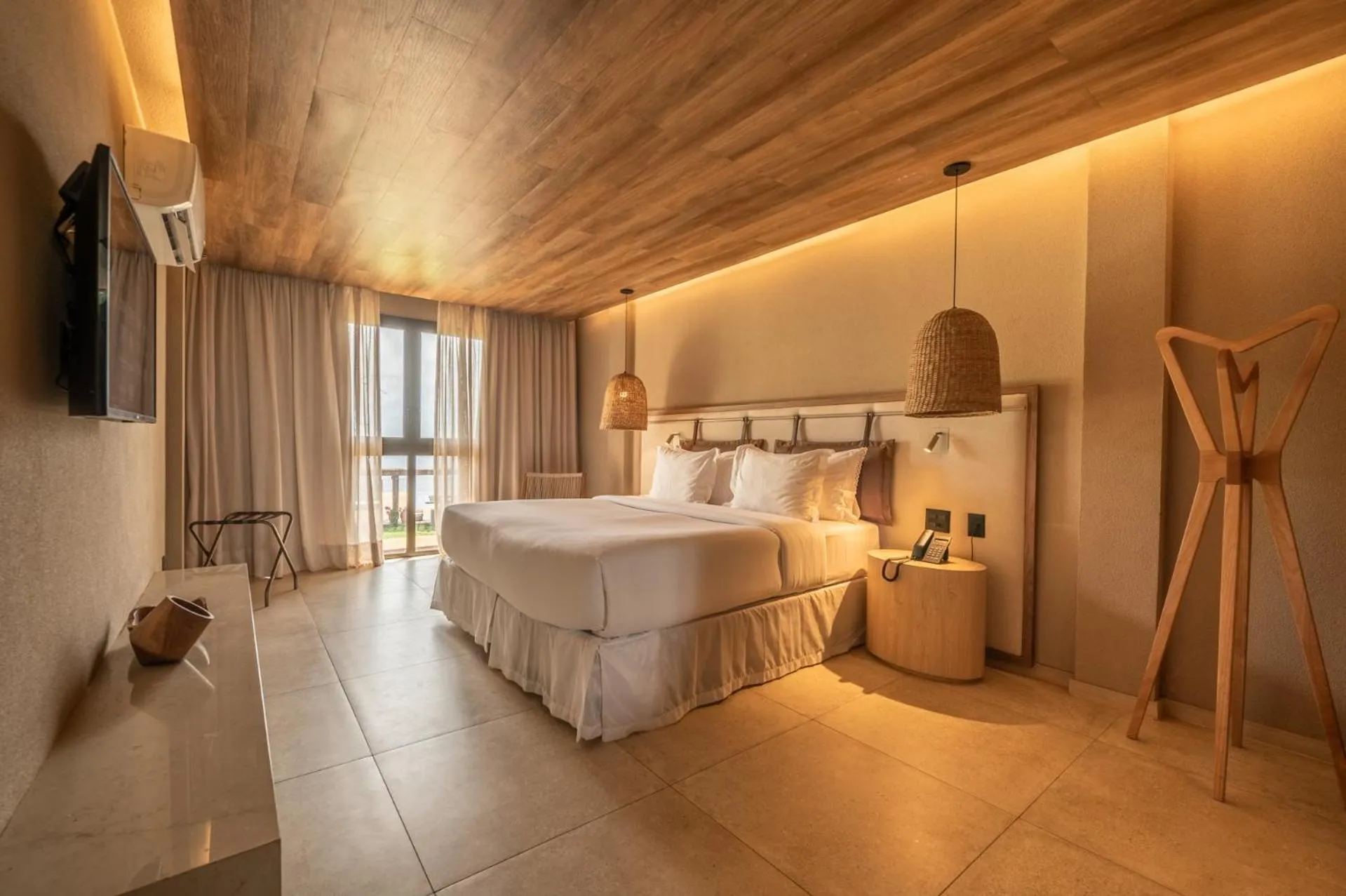 Bed in Hamares Boutique Hotel