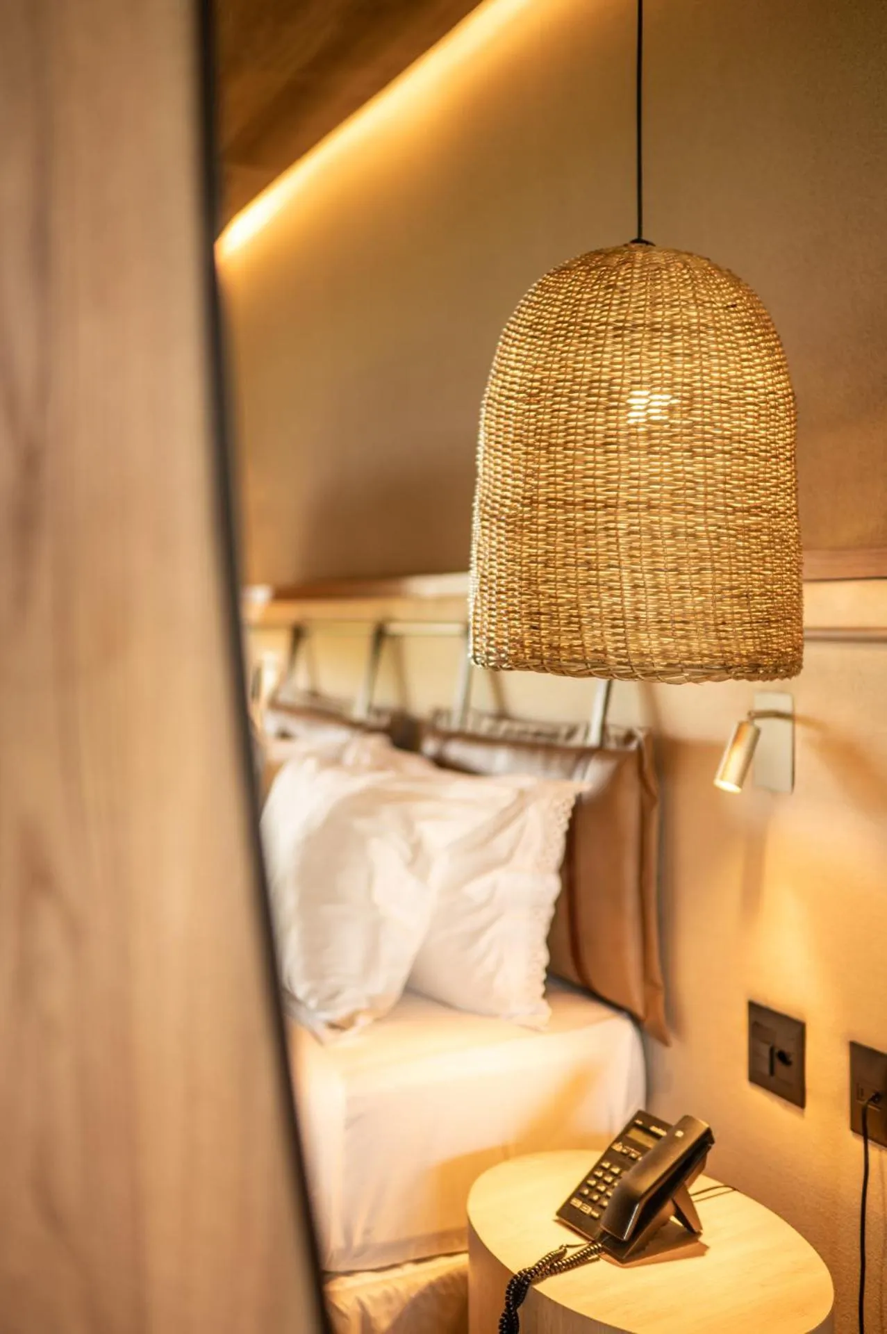 Bed in Hamares Boutique Hotel