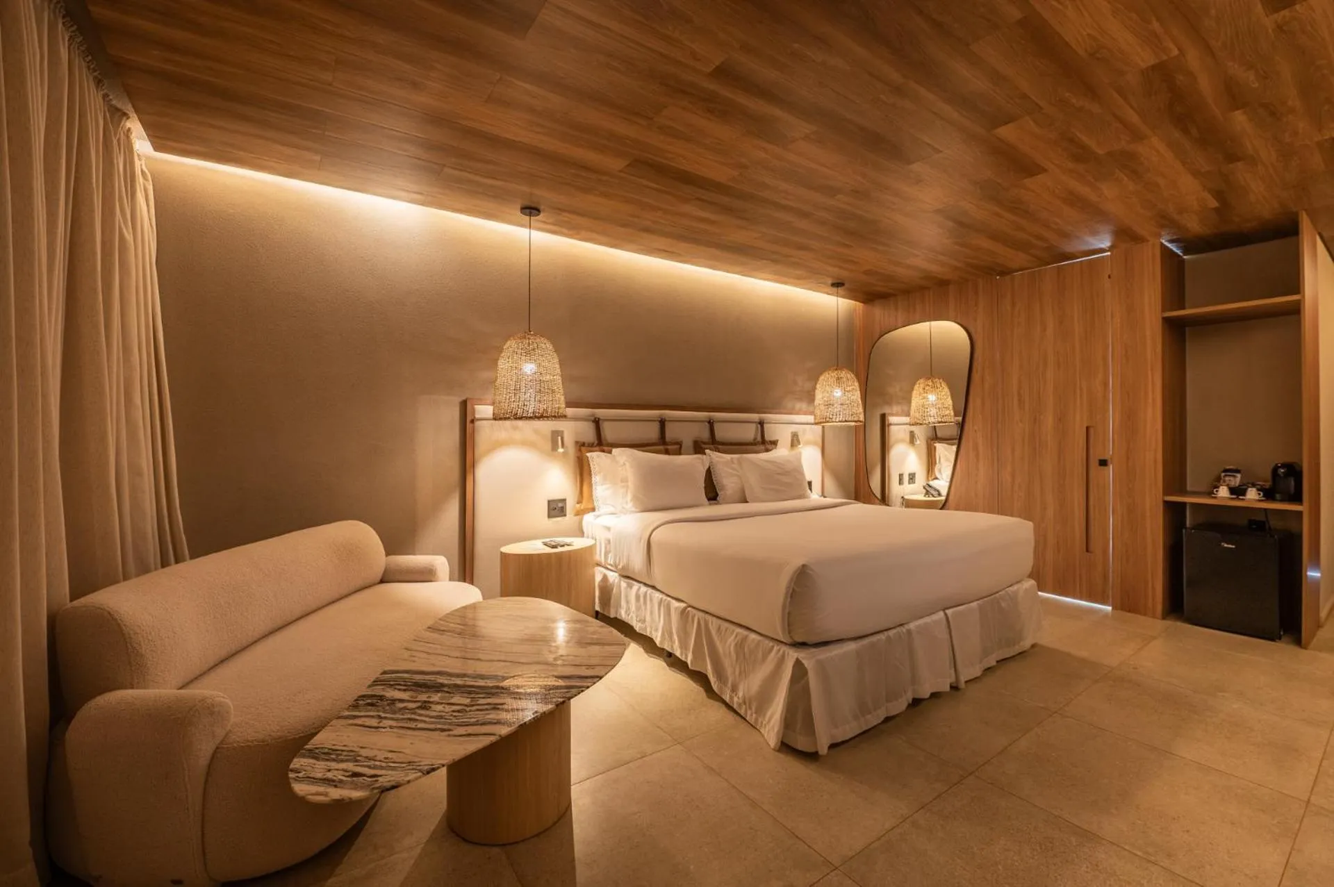 Bed in Hamares Boutique Hotel