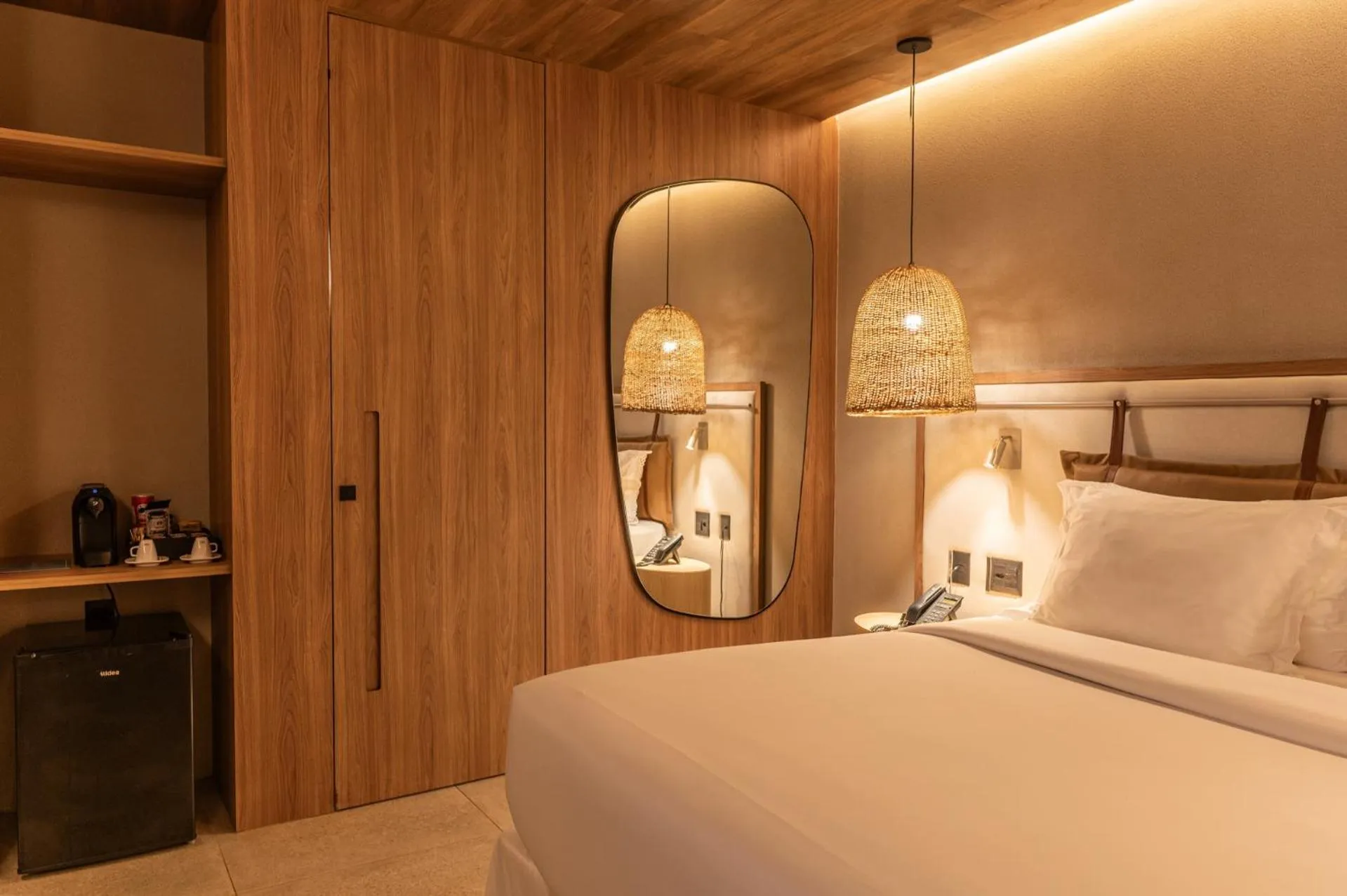 Bed in Hamares Boutique Hotel