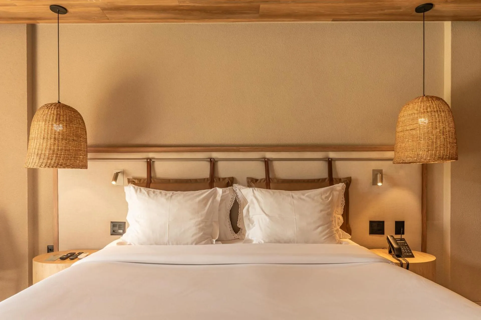 Bed in Hamares Boutique Hotel