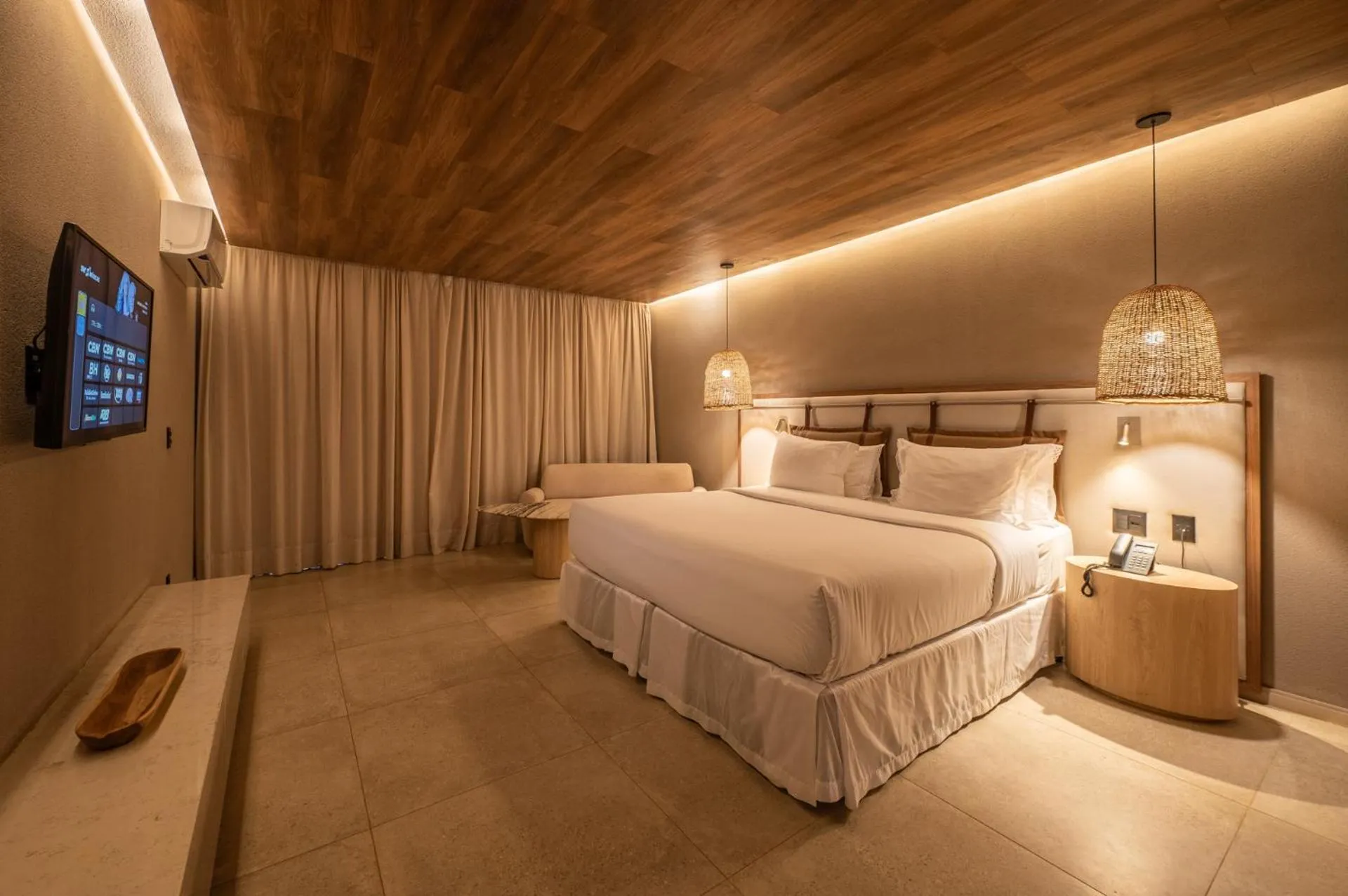 Bed in Hamares Boutique Hotel