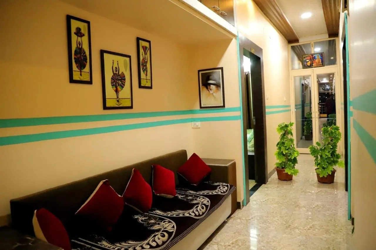 Seating area in Hotel Mahishmati Palace