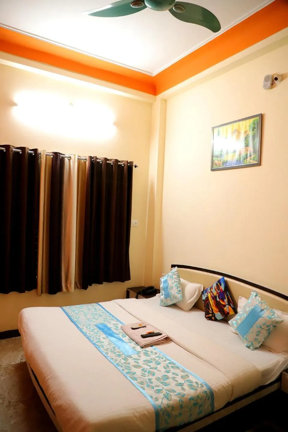 Bedroom, Bed in Hotel Mahishmati Palace