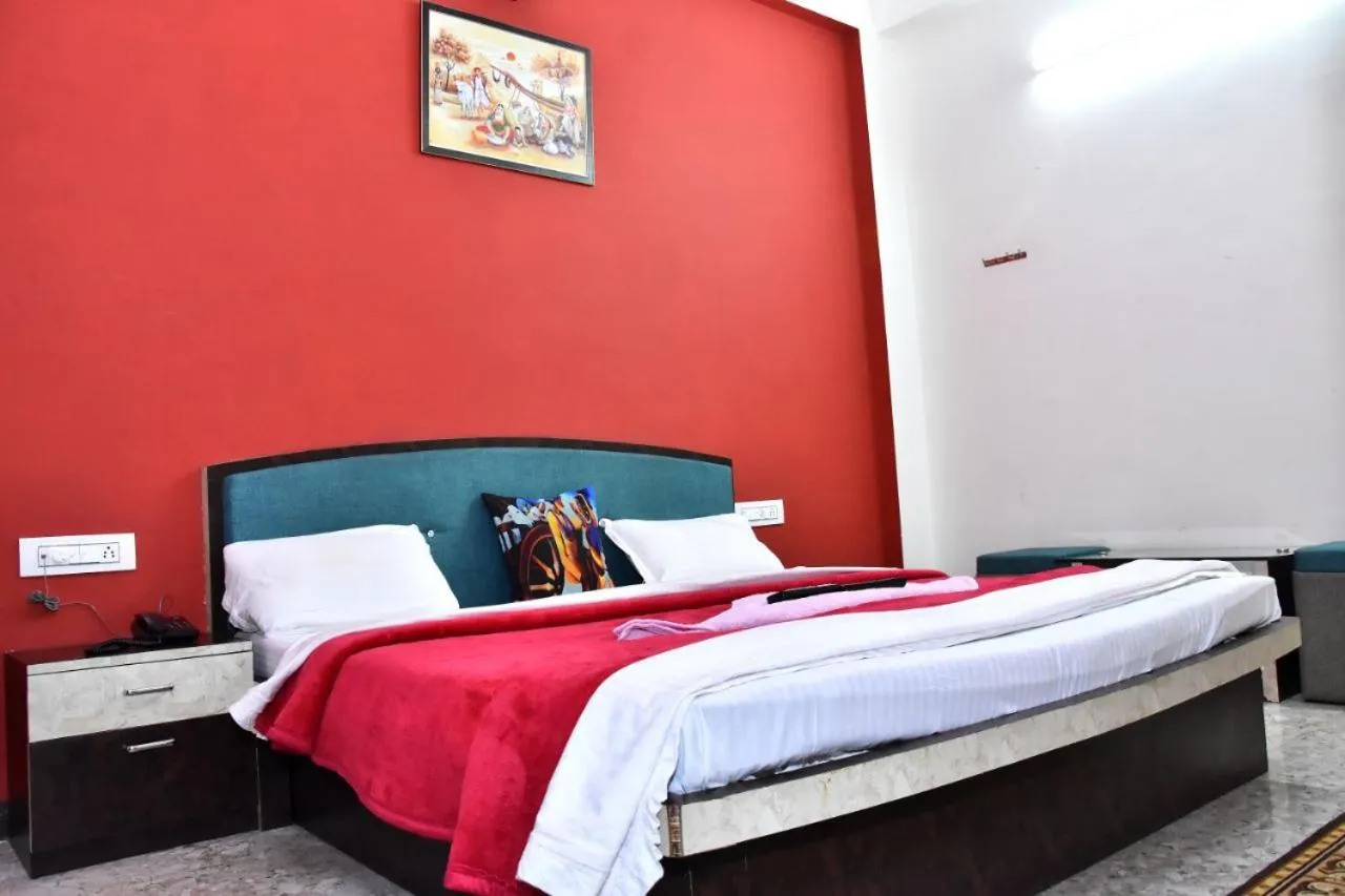 Bedroom, Bed in Hotel Mahishmati Palace