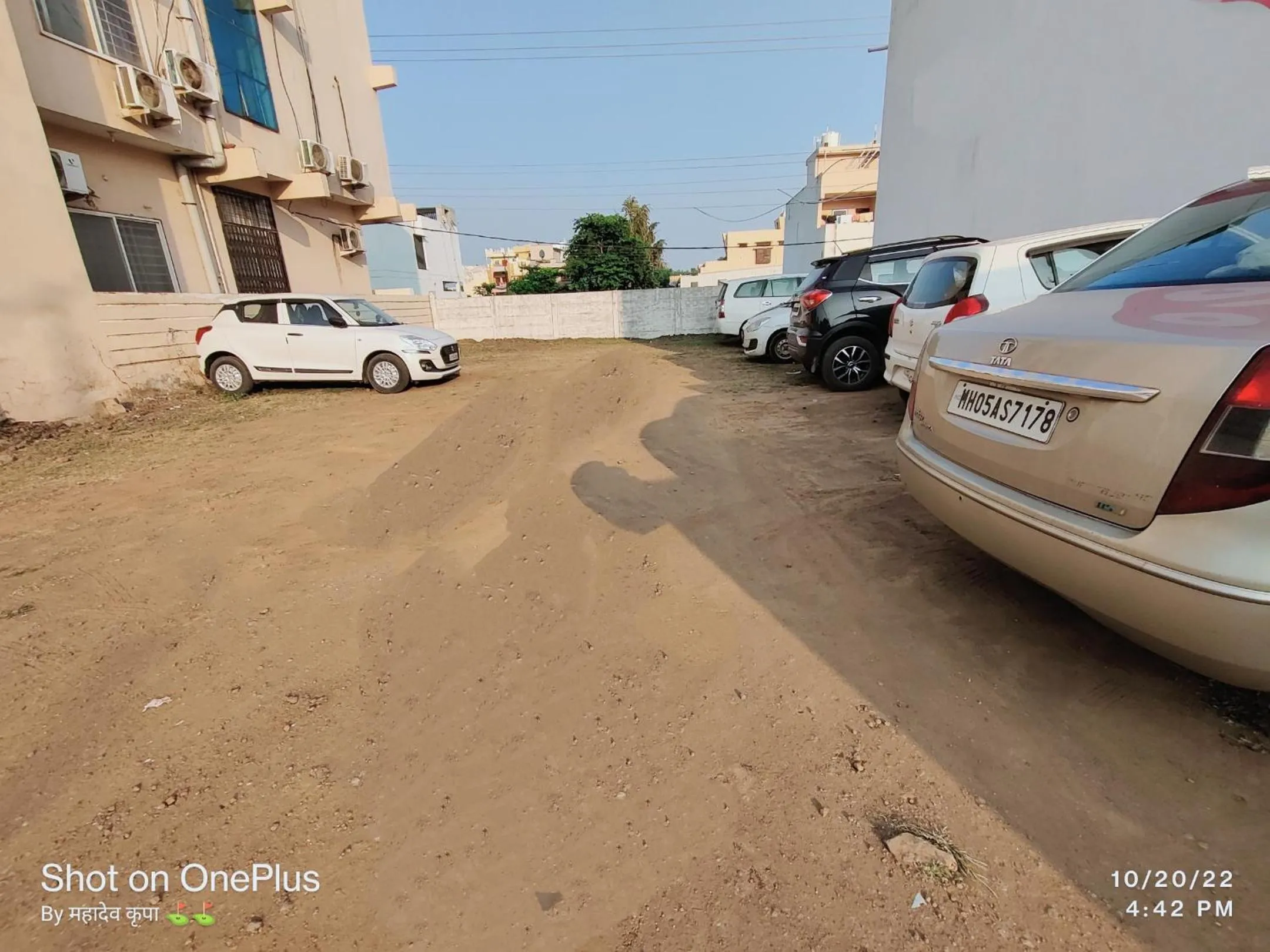 Parking in Hotel Mahishmati Palace