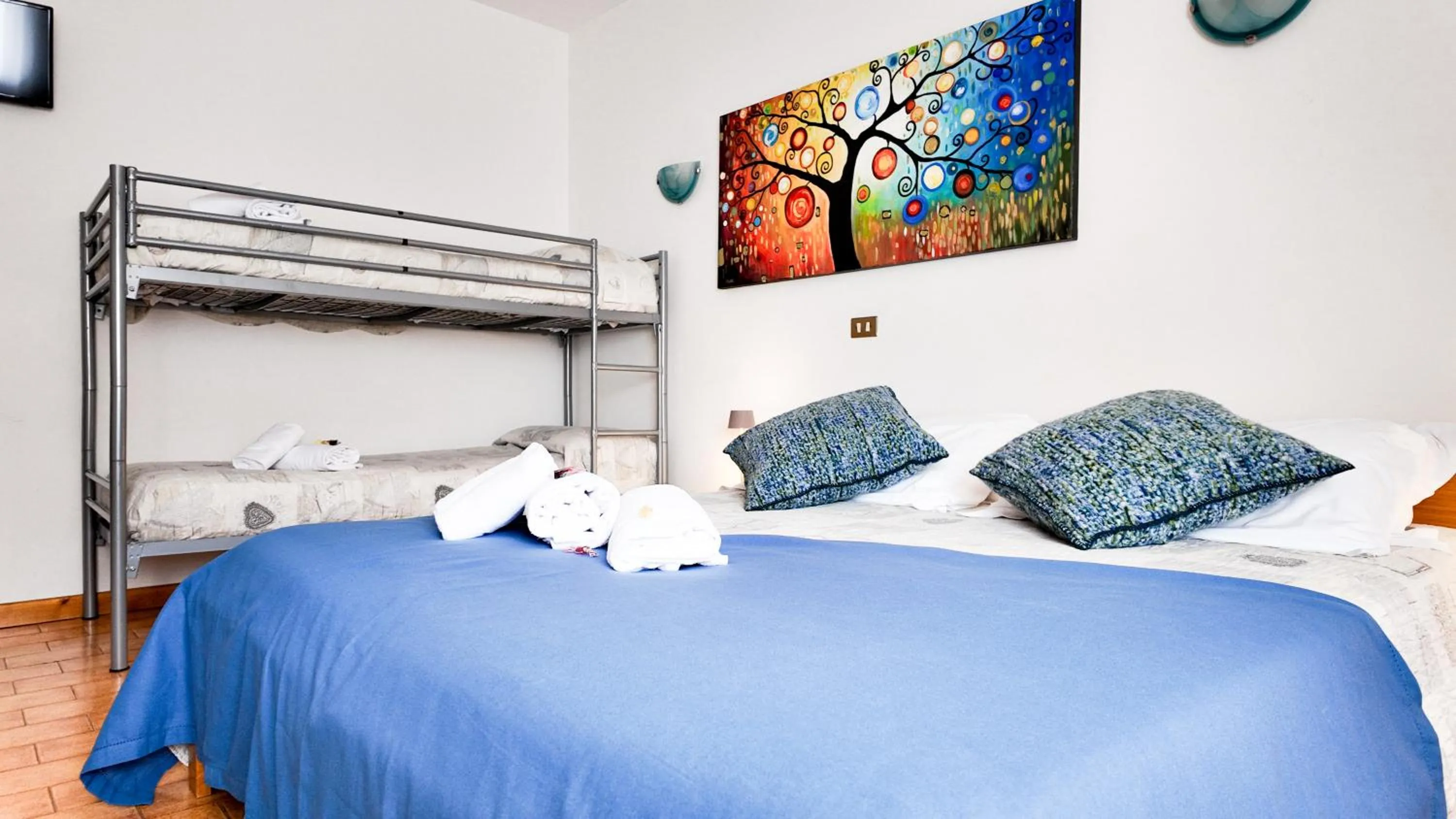 Bed in Albergo Dalla Mena